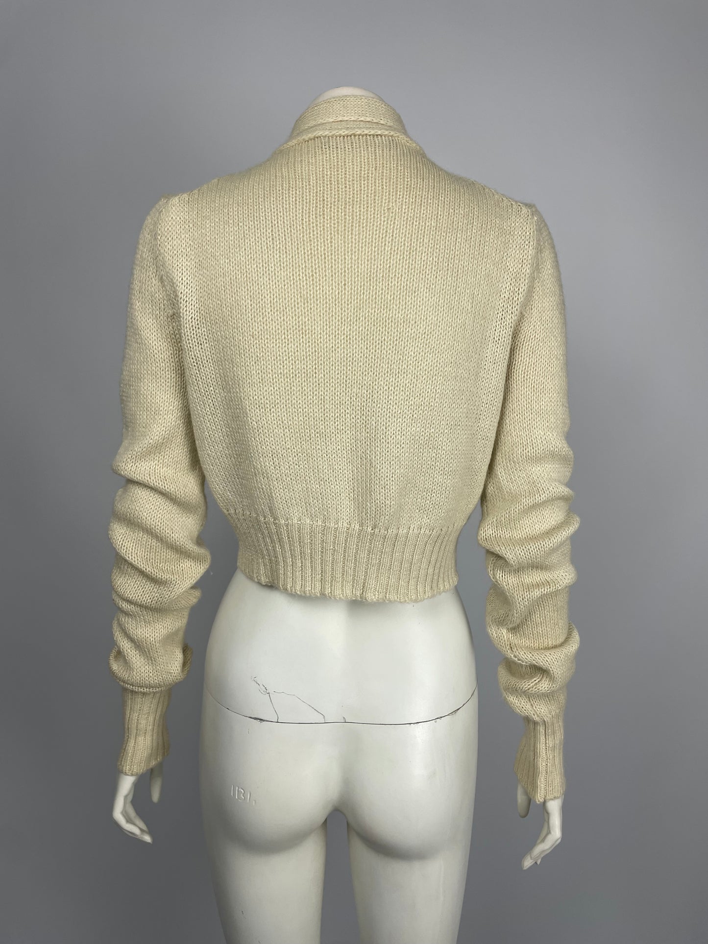 Dolce & Gabbana 2010’s Alpaca tie cardigan