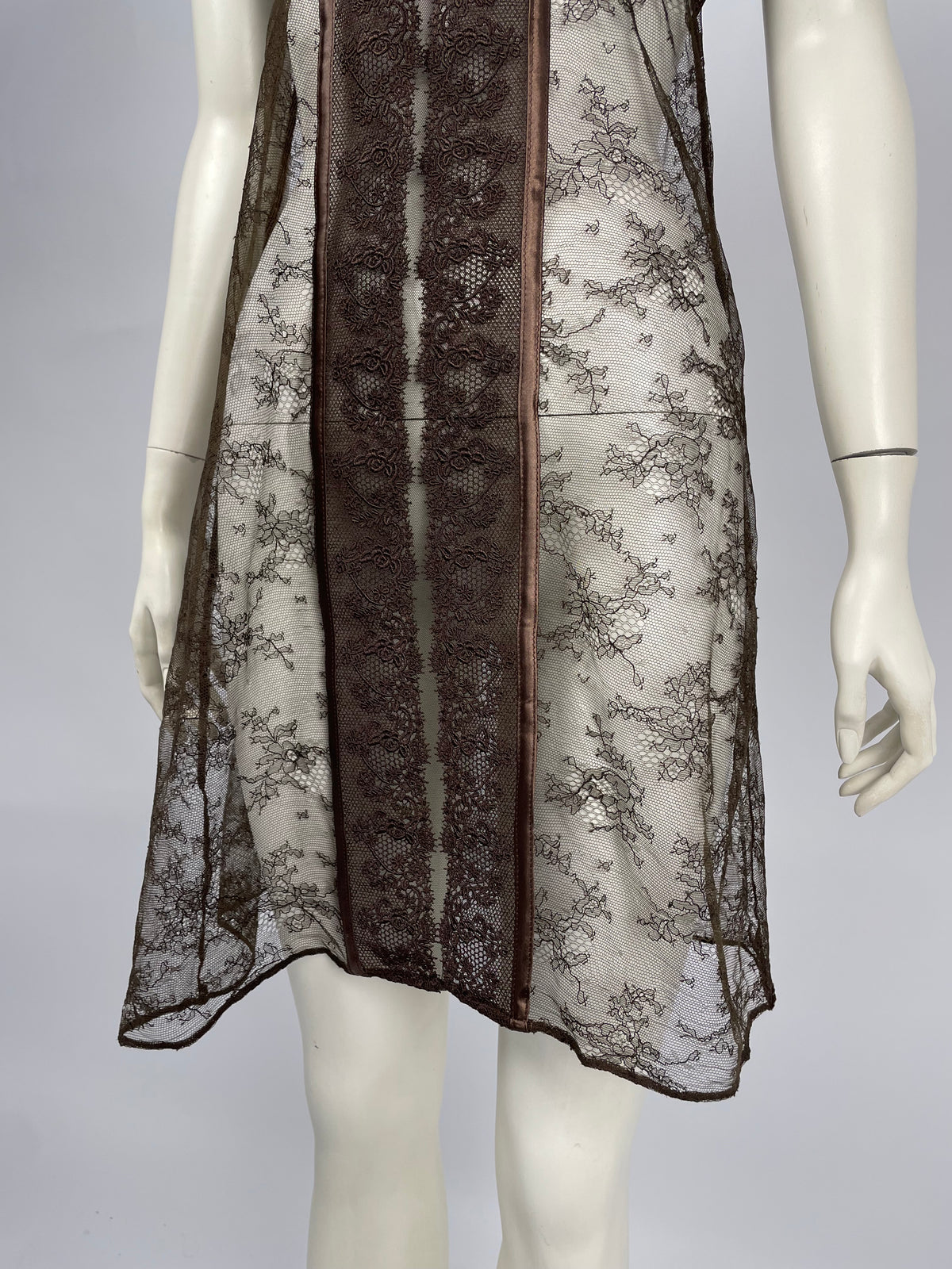 Dior by John Galliano 2000’s lingerie mini dress