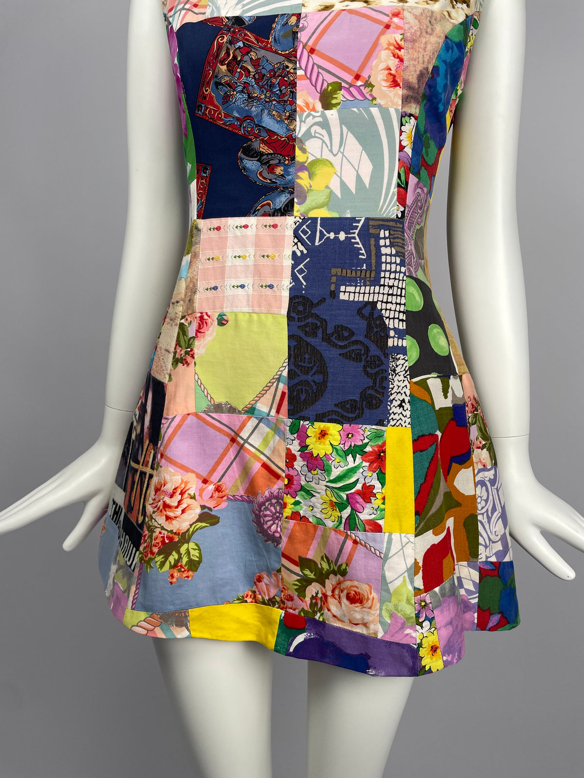 Dolce & Gabbana S/S 1993 Patchwork dress