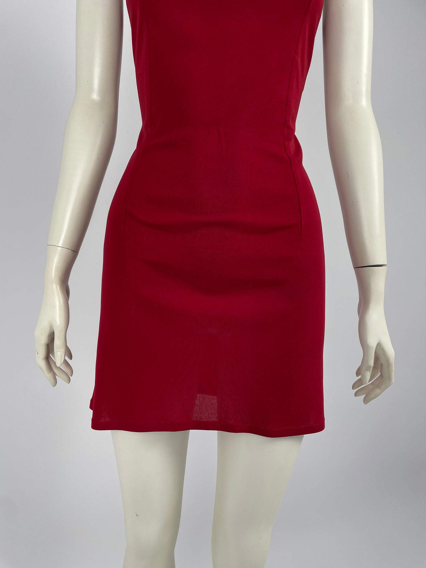 Dolce & Gabbana 1990’s wide neckline mini dress.