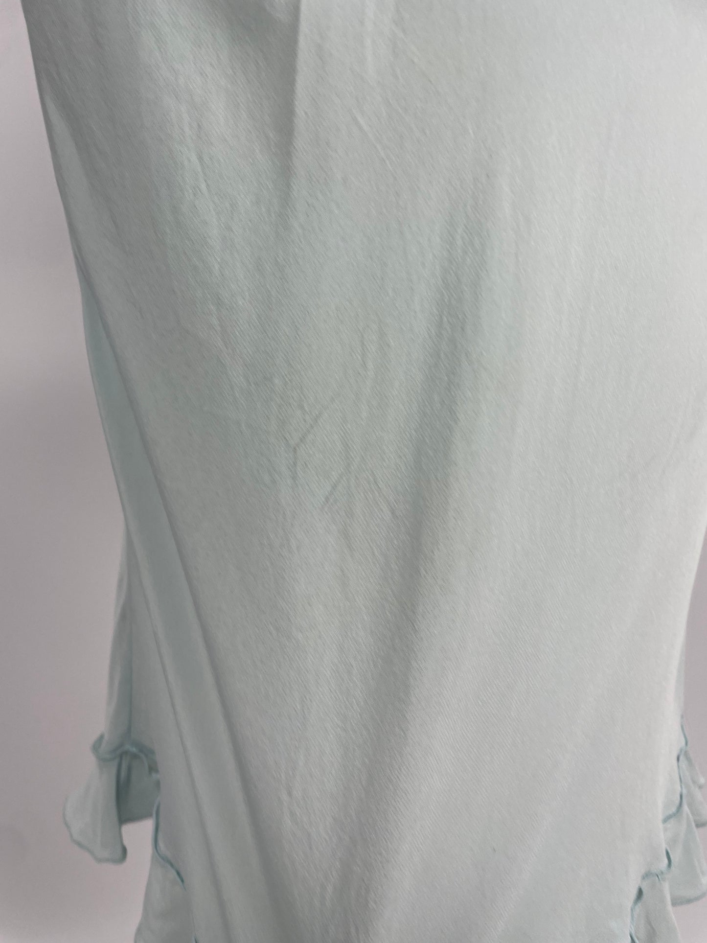 Prada 1990’s bias cut flared maxi dress