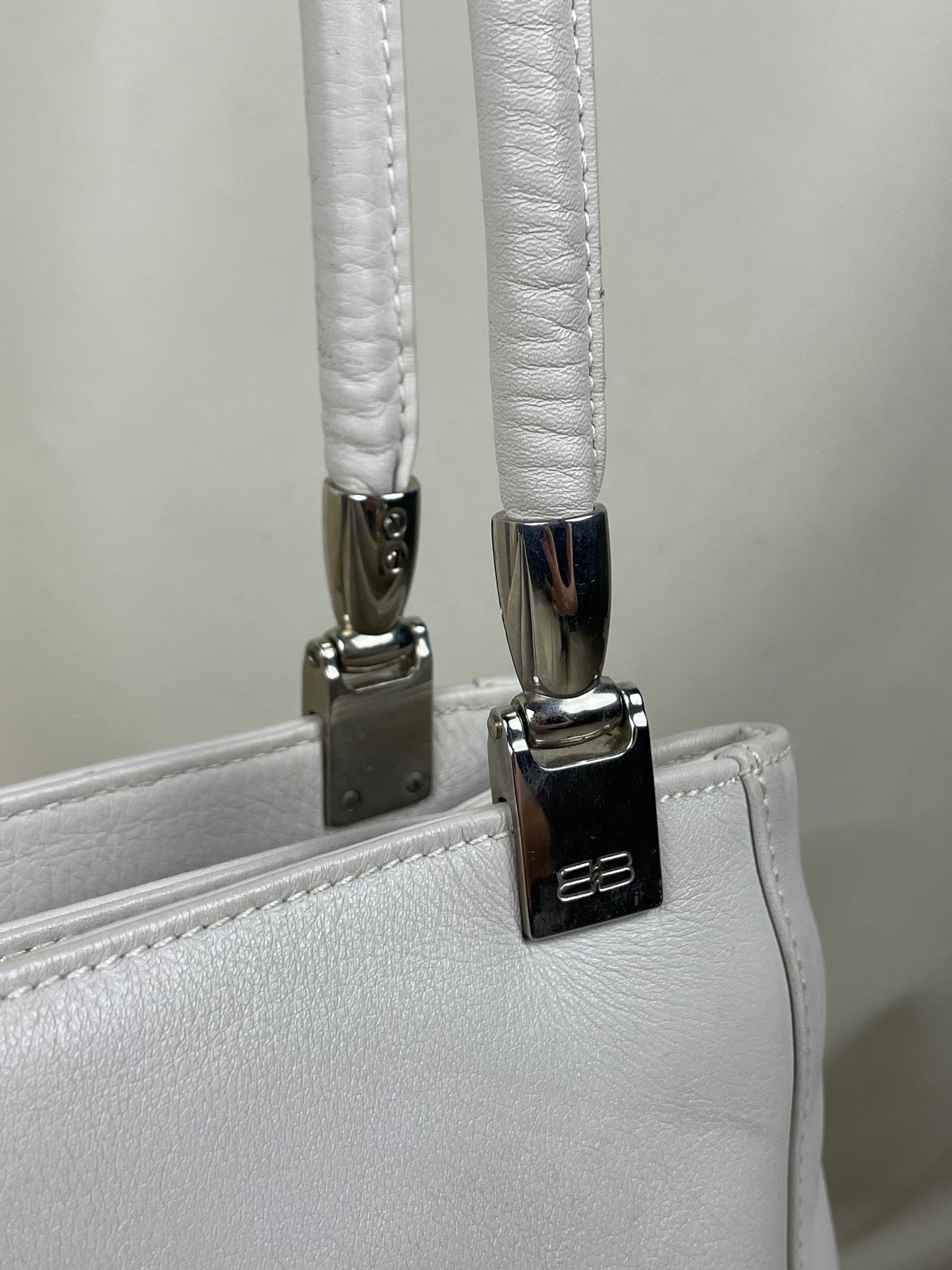 Balenciaga White Bag