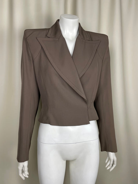 Yves Saint Laurent by Tom Ford S/S 2001 Cropped Blazer (M)