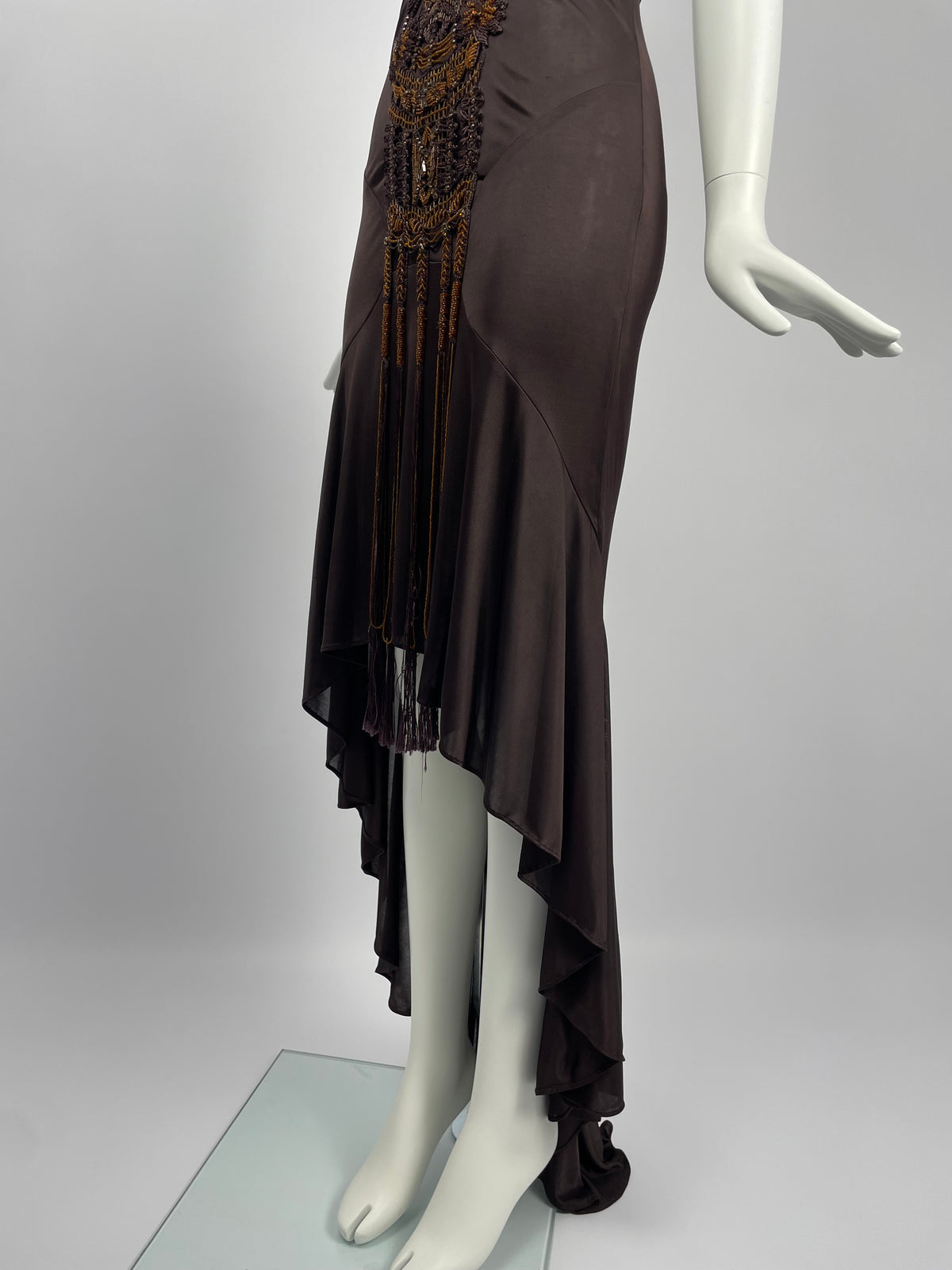 Gai Mattiolo Couture 1990’s totem gown
