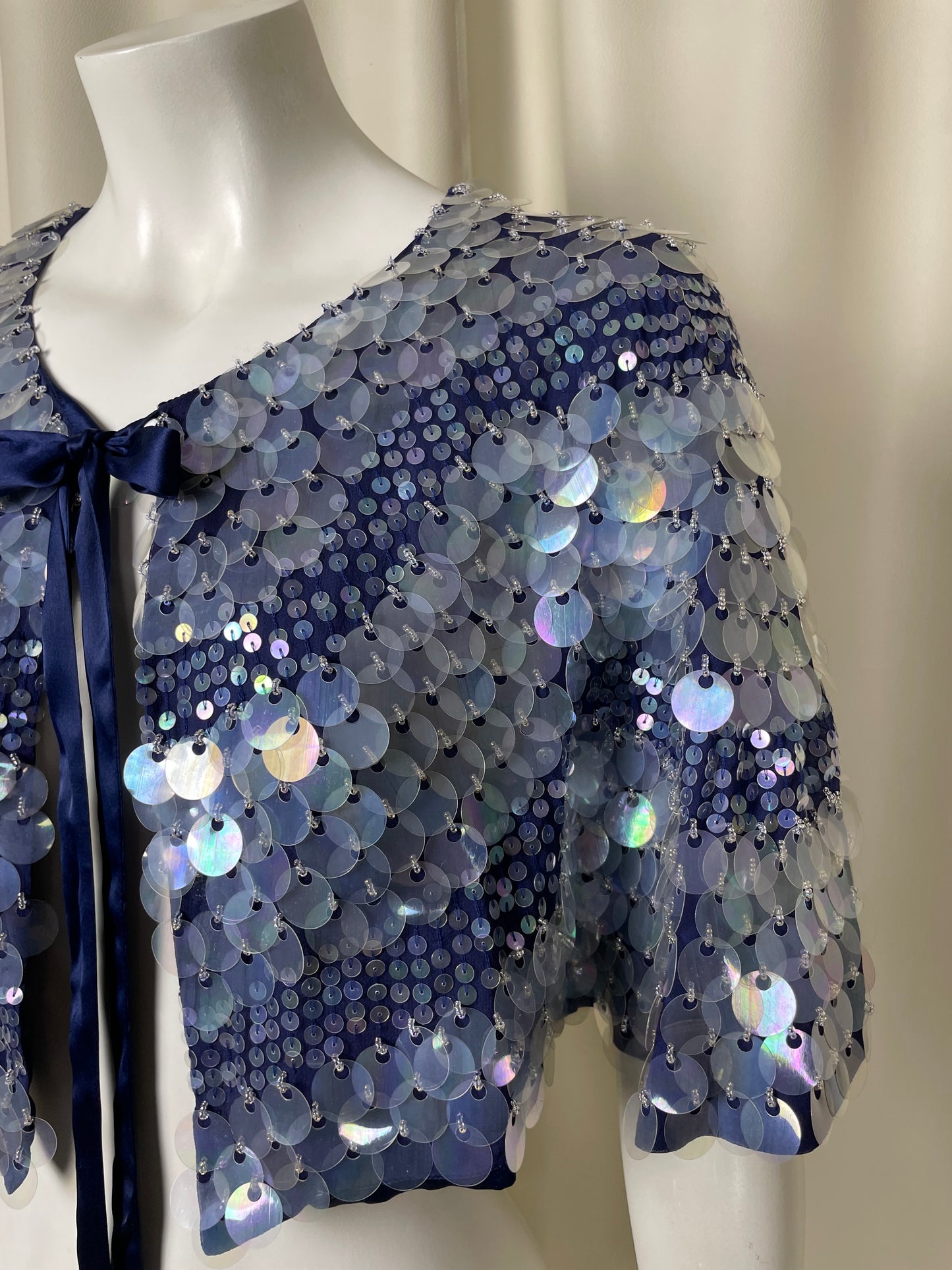 Armani 2000’s Sequin Cape (M)