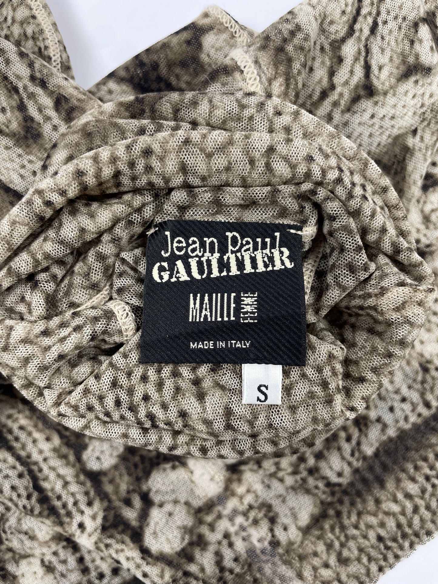 Jean Paul Gaultier F/W 2004 Trompe L’oeil Mesh