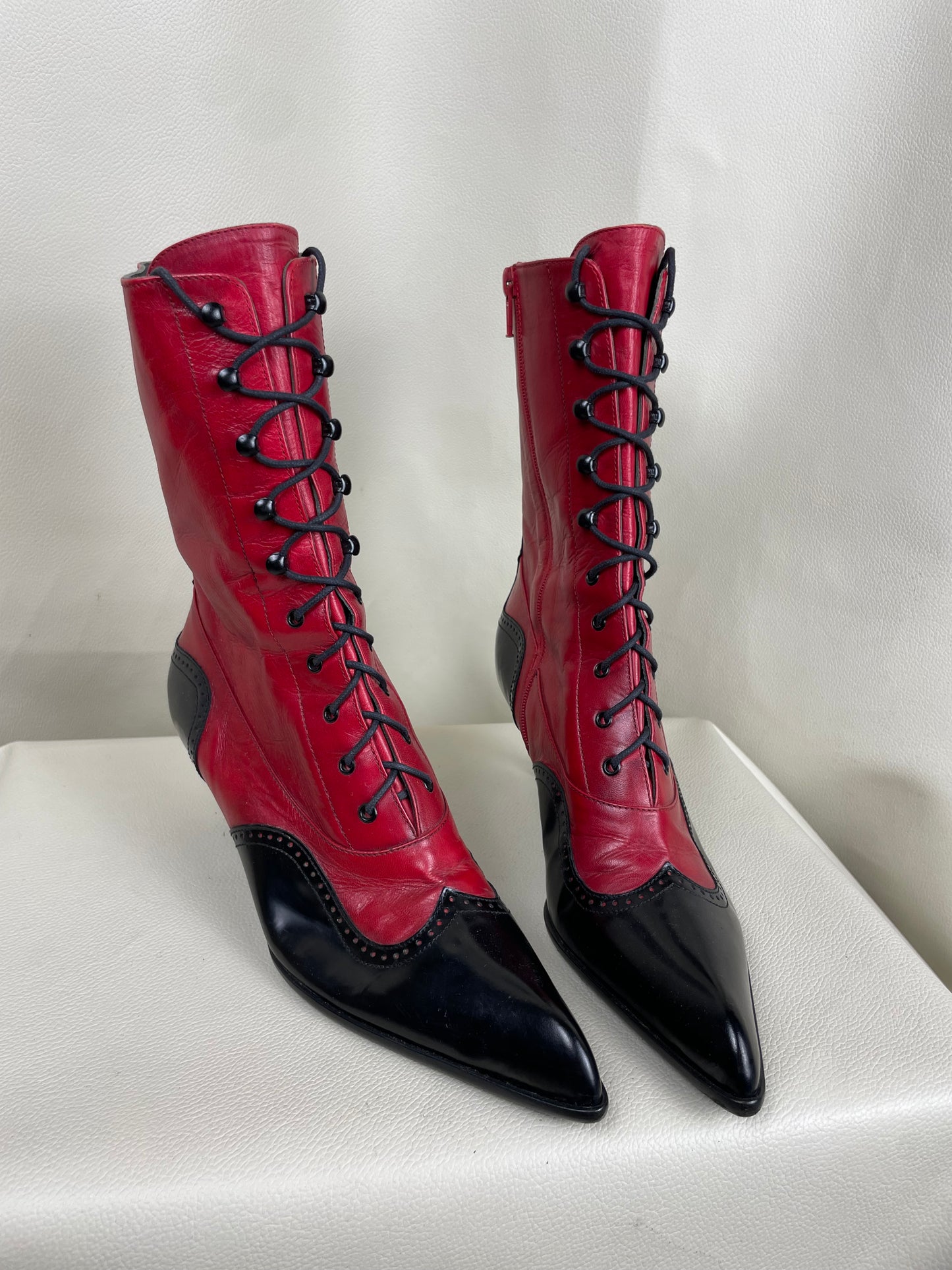Miu Miu 1990’s Derby Boots (38’5)