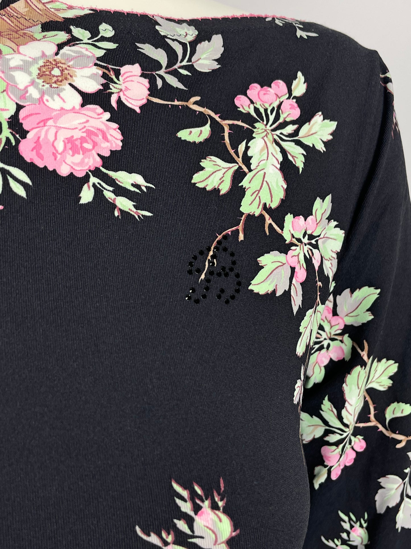 Blumarine 2000’s Flower print blouse