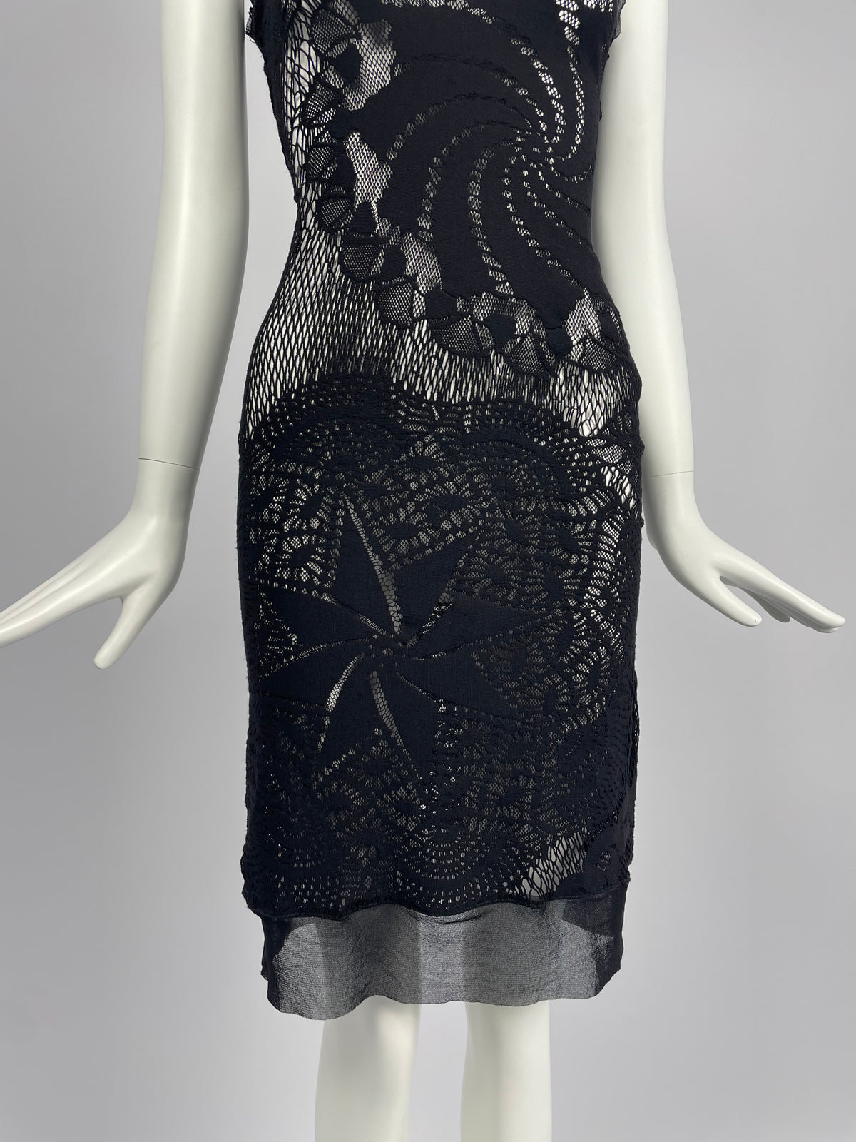 Jean Paul Gaultier S/S 2008 lace dress