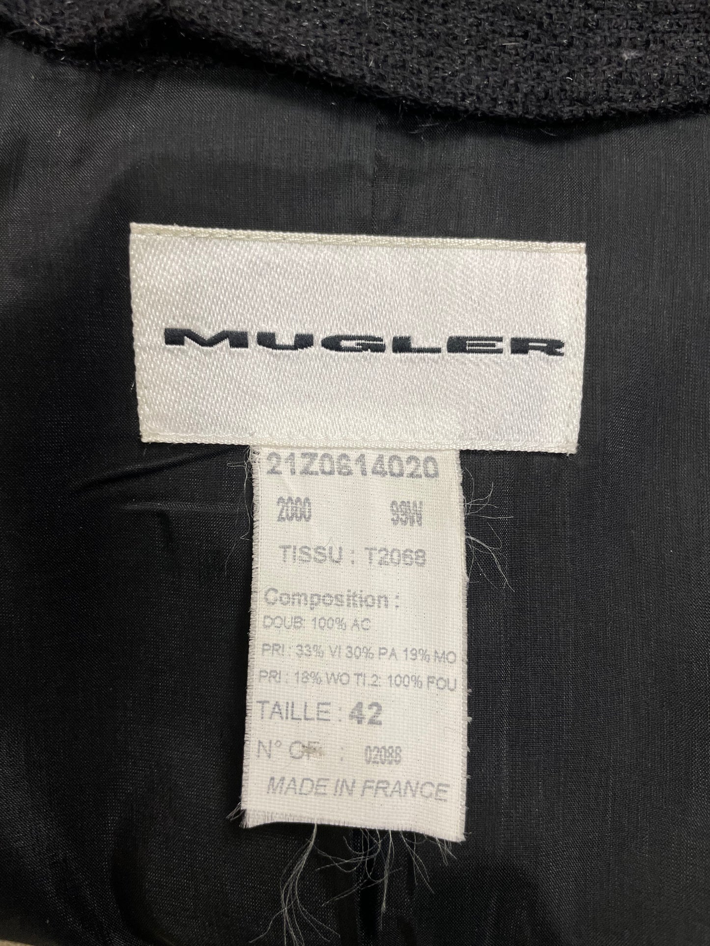 Mugler Fur Jacket (M)
