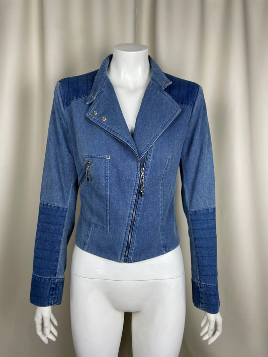 Dior by John Galliano S/S 2004 Denim Biker Jacket (M)
