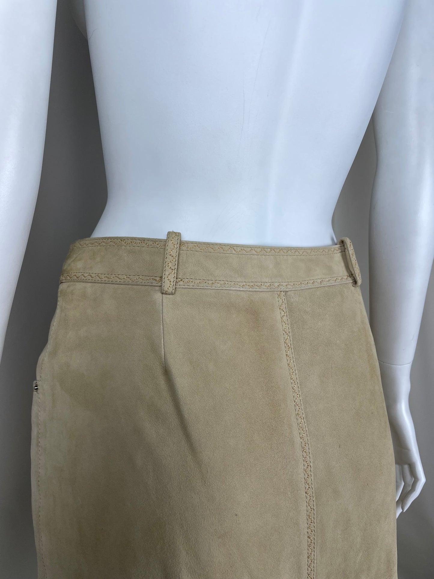 Dior by Galliano S/S 2005 Swede Skirt (L)