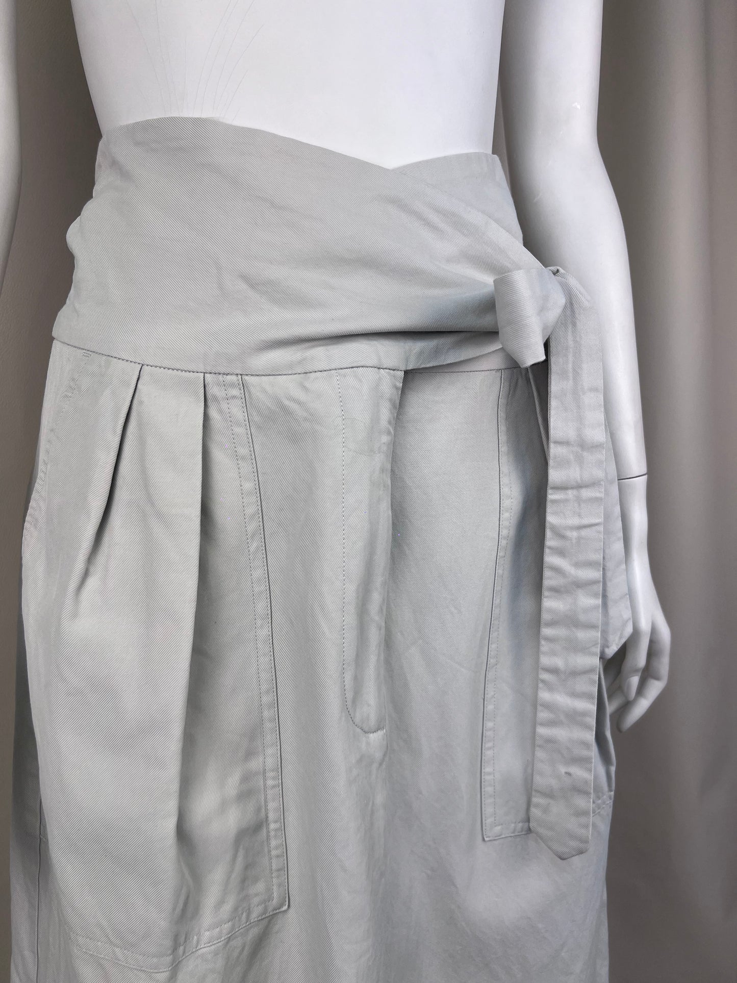 Dries Van Noten laced up midi skirt (L)