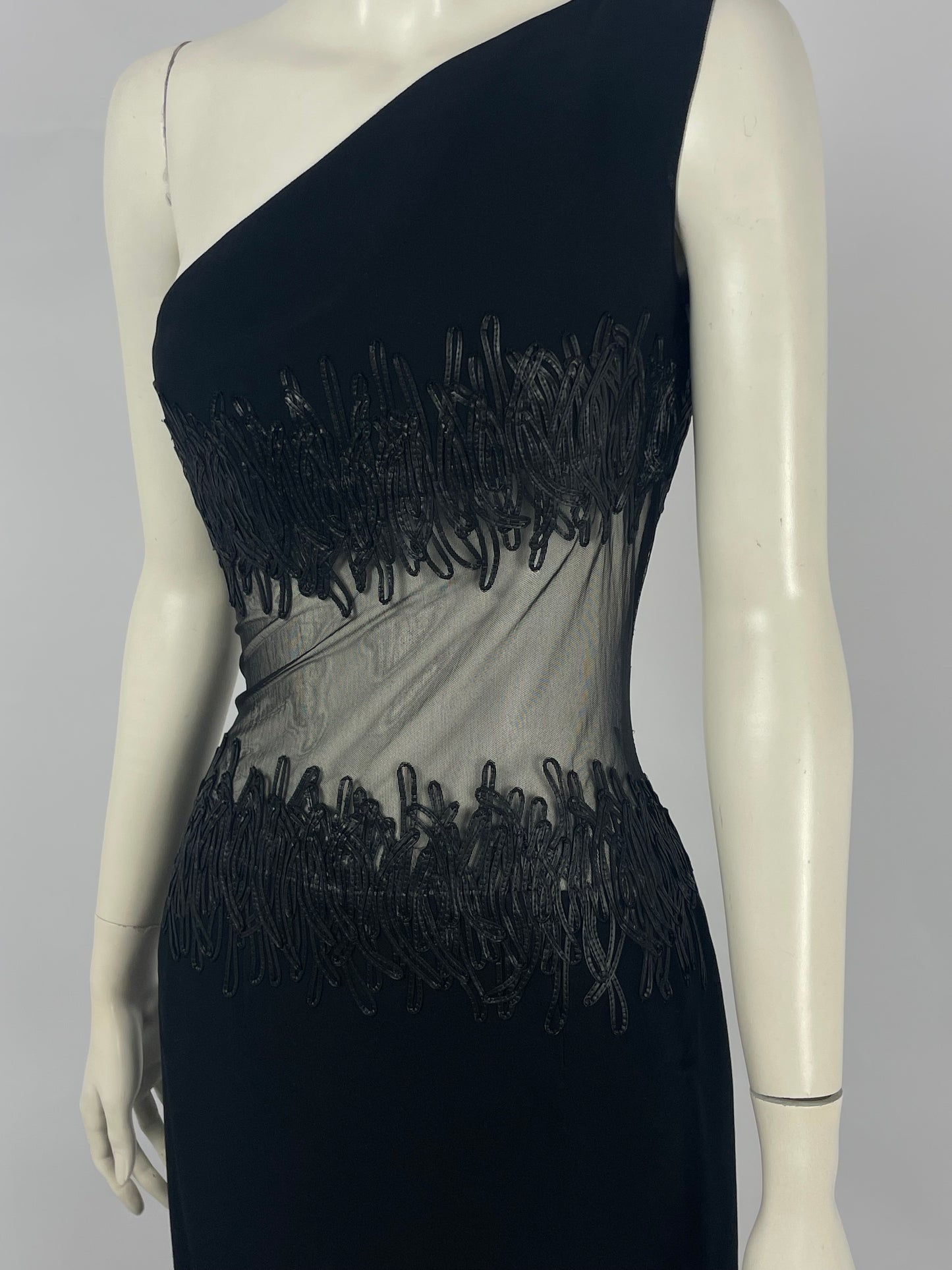 Gai Mattiolo 1990’s transparent gown