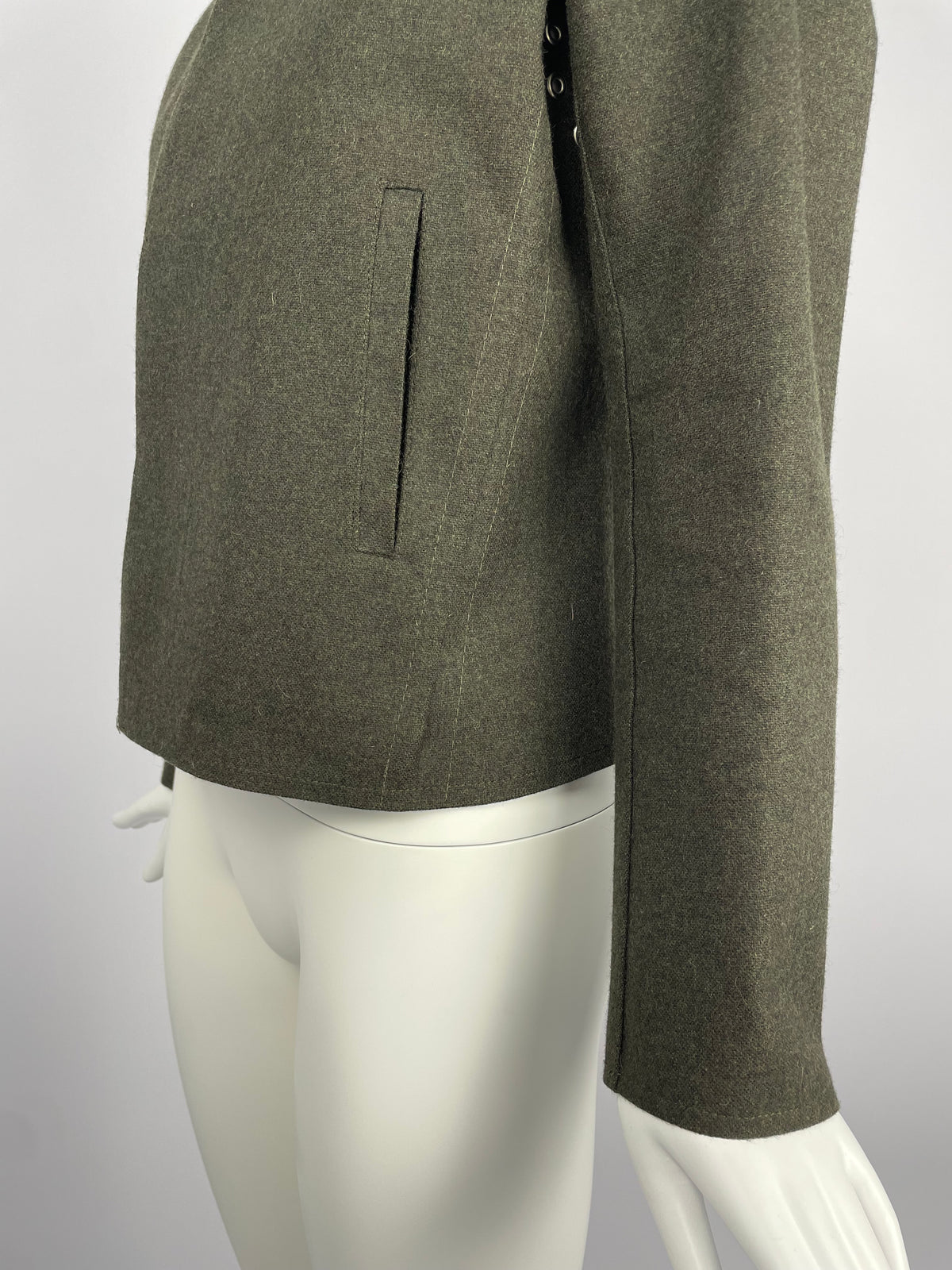 Yohji Yamamoto x Mackintosh Cropped Jacket