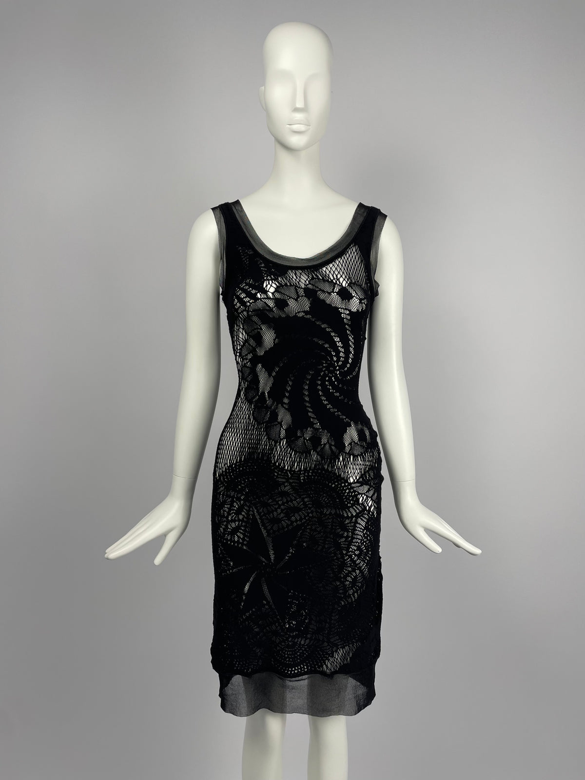 Jean Paul Gaultier S/S 2008 lace dress