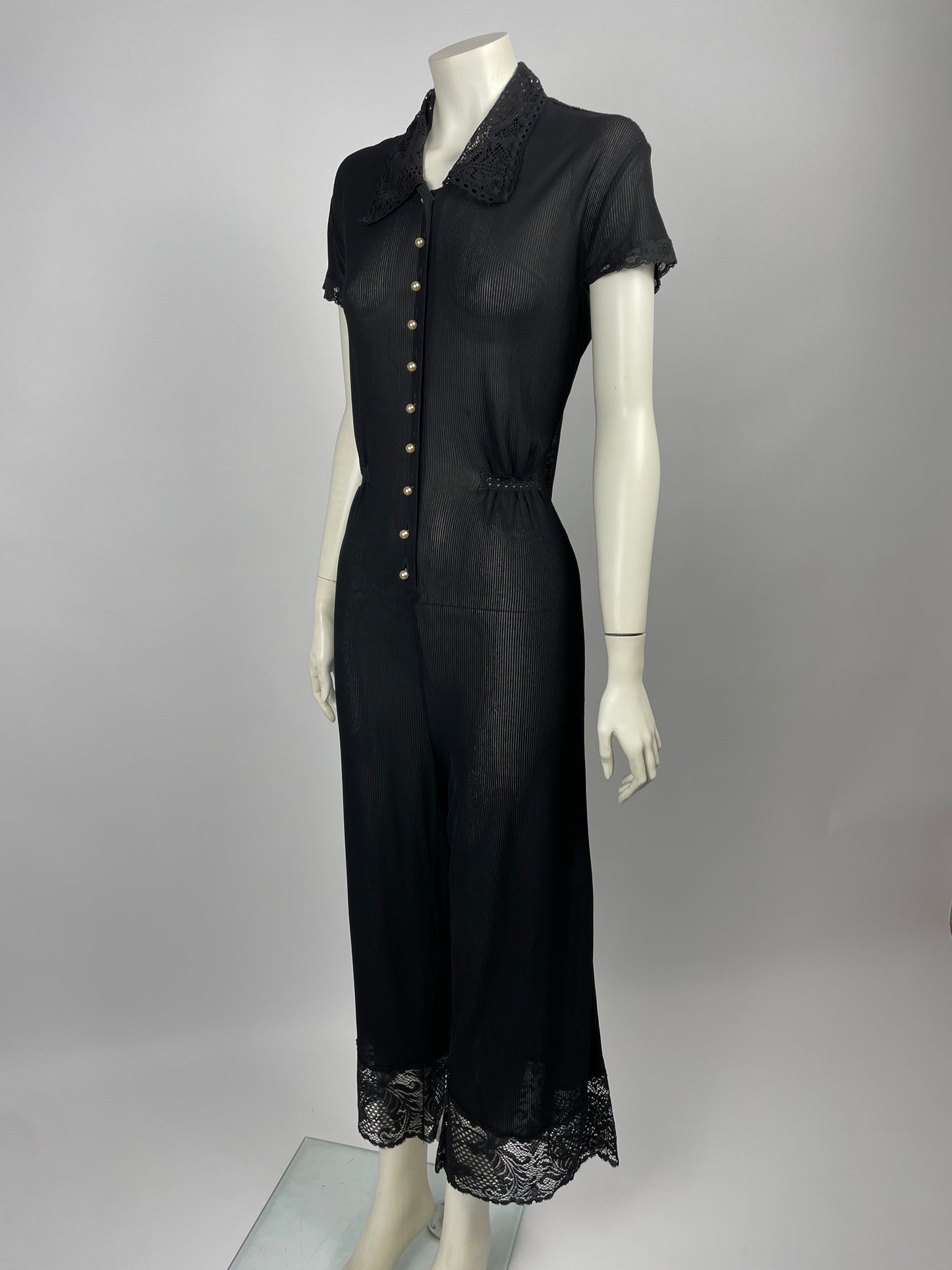 Jean Paul Gaultier 1990’s Lace Jumpsuit