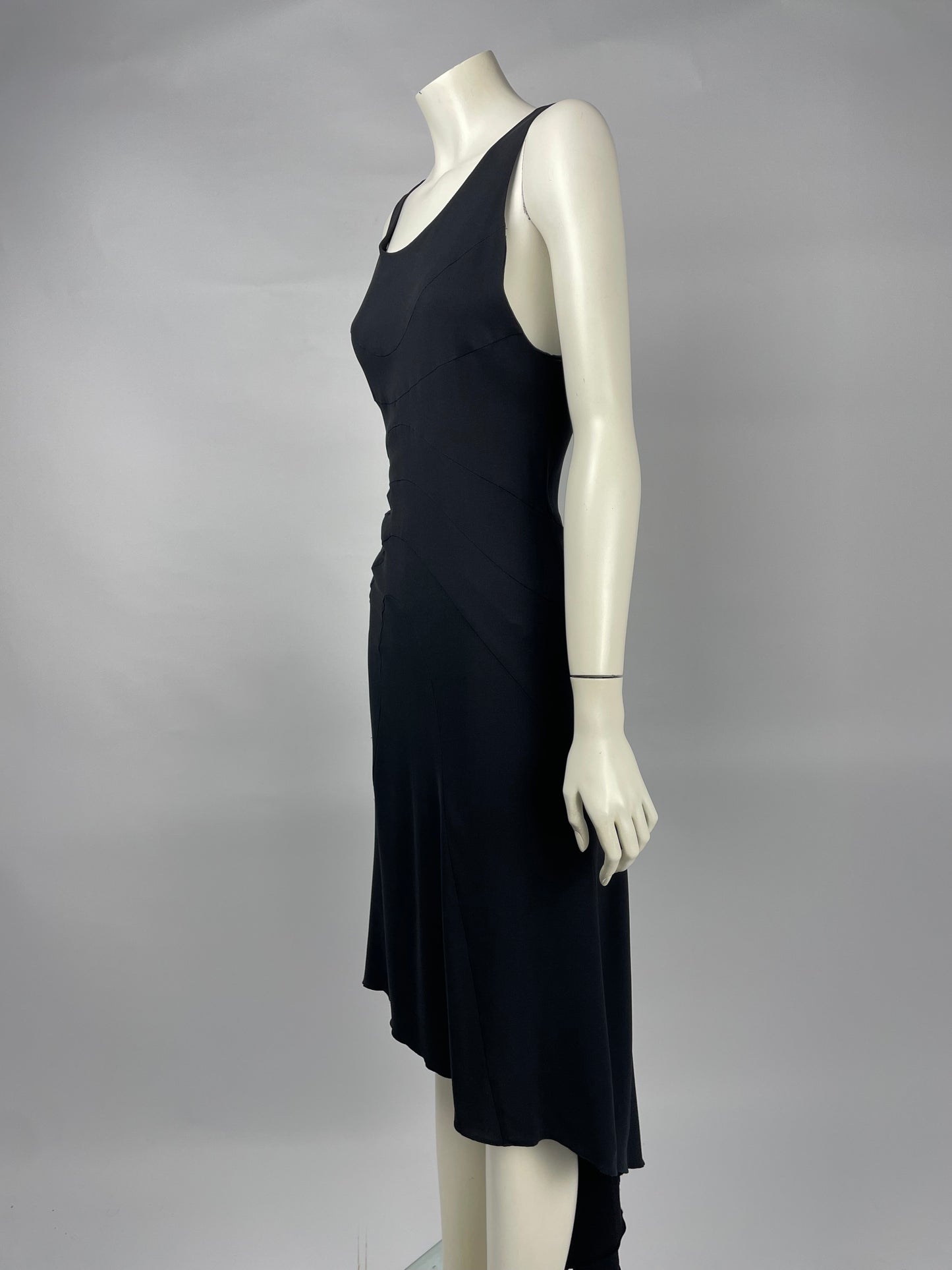Chanel S/S 2005 Asymmetrical maxi dress