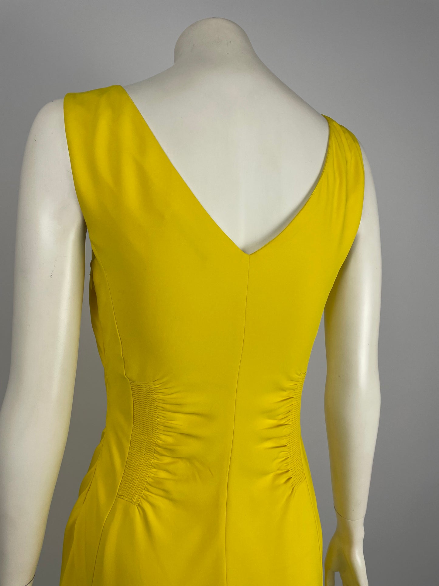 Dior by Maria Grazia Cruise 2017 yellow midi dress