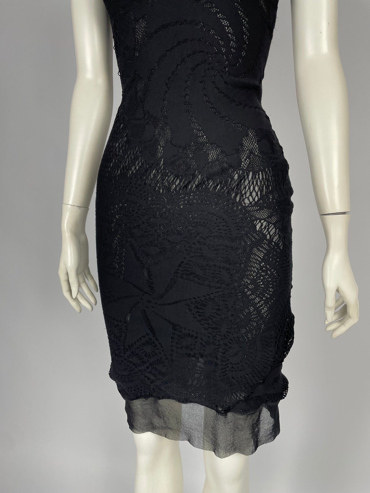 Jean Paul Gaultier S/S 2008 lace dress
