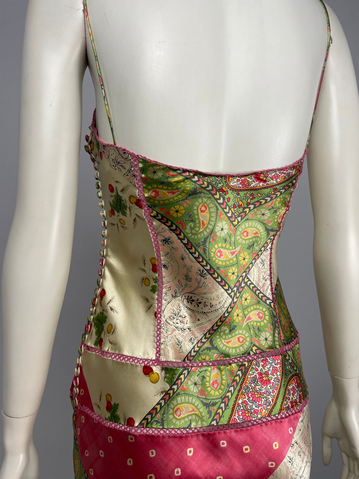 Dior by John Galliano S/S 2004 Bias Cut Maxi Dress