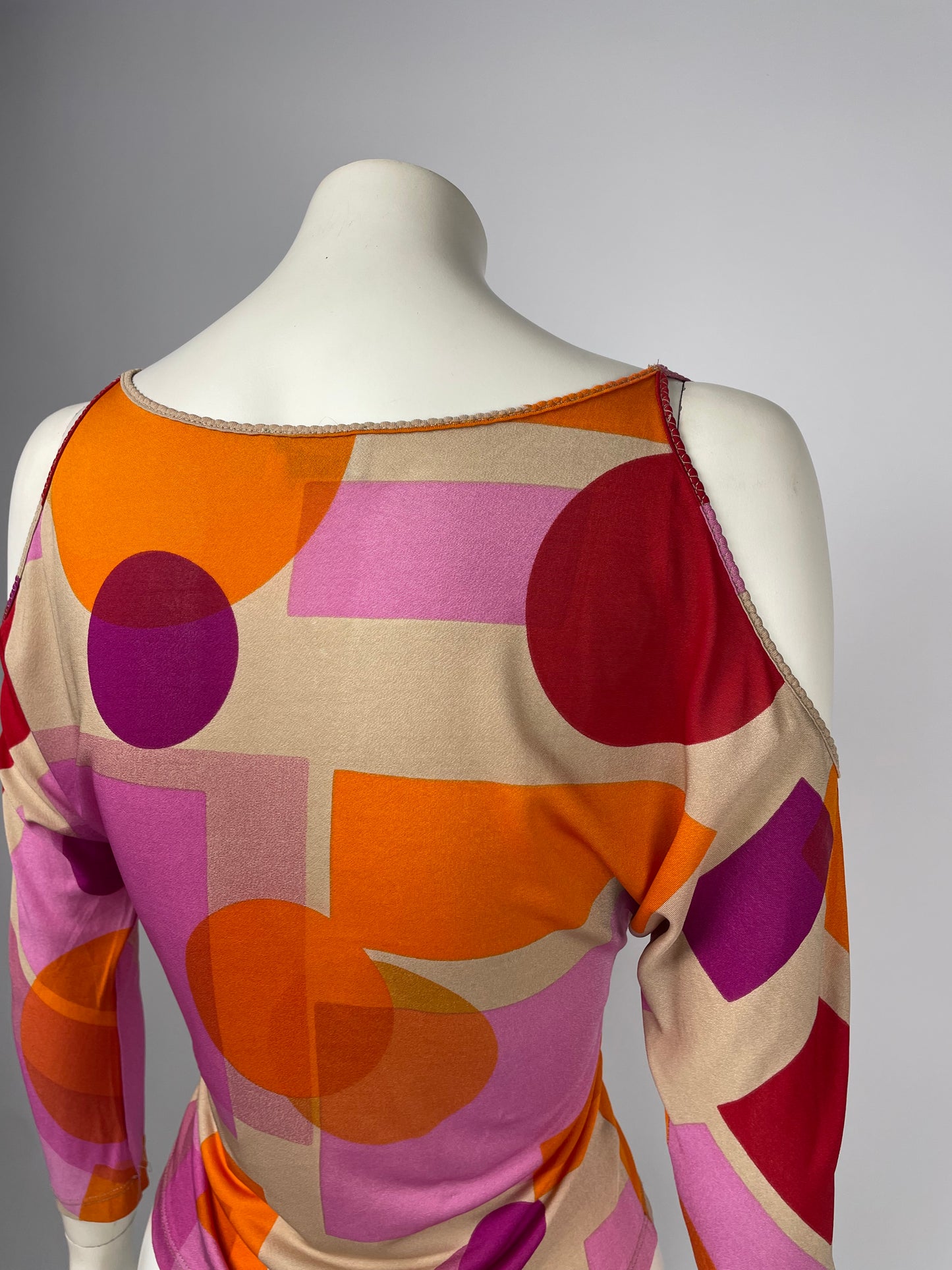 Claude Montana 2000’s Open shoulders blouse