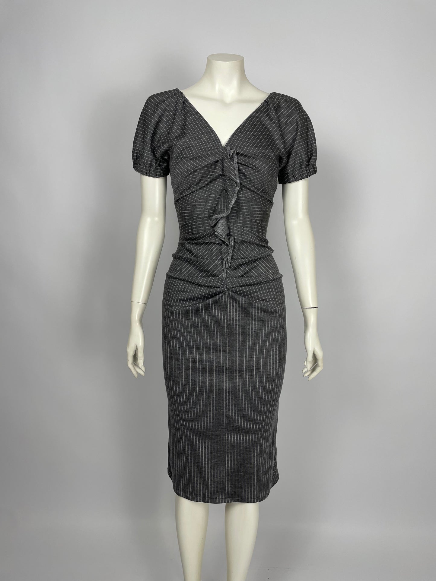 Giorgio Armani 2000's gathered dress.