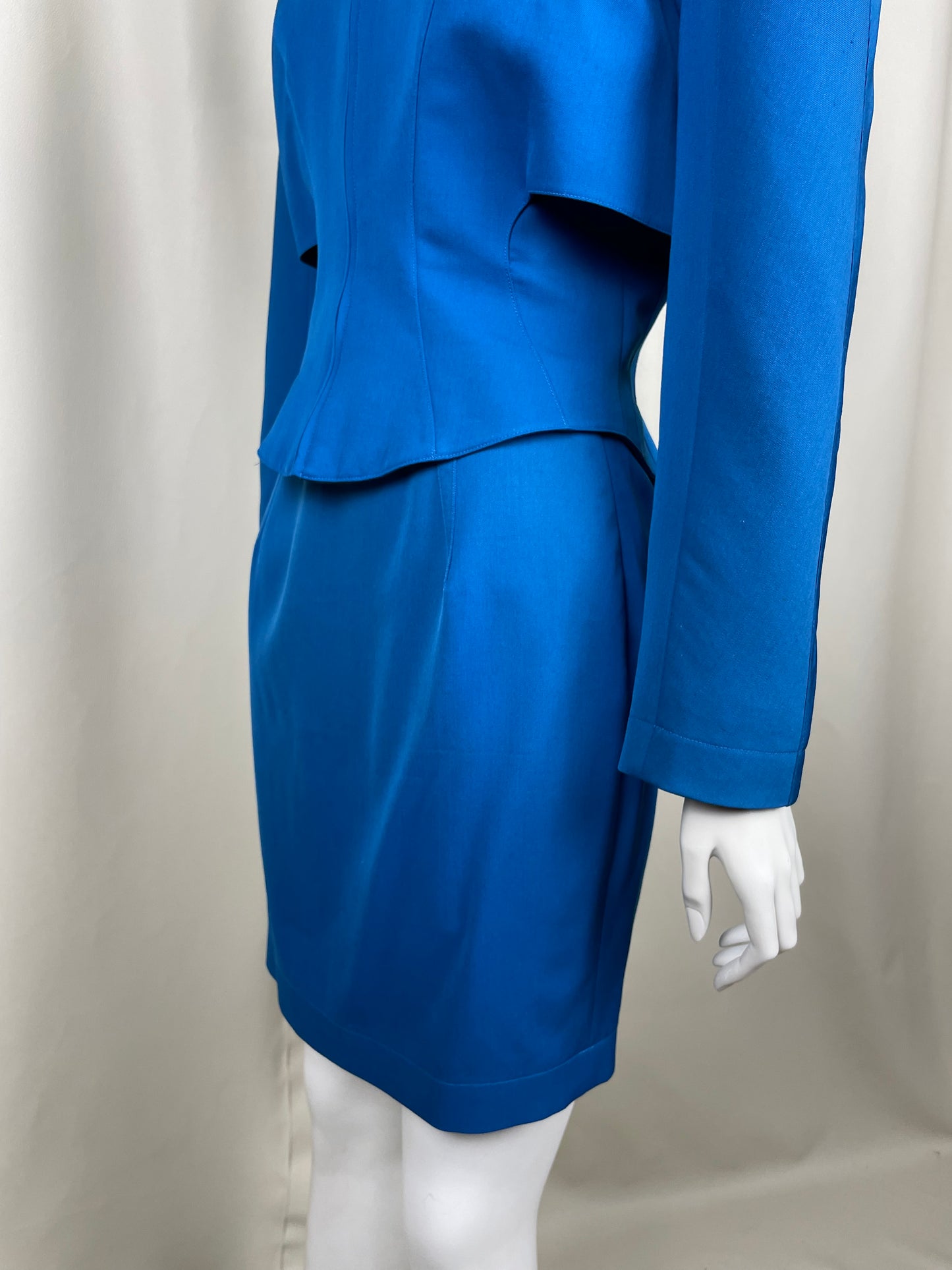 Thierry Mugler 1990’s Blue Space Suit (M)