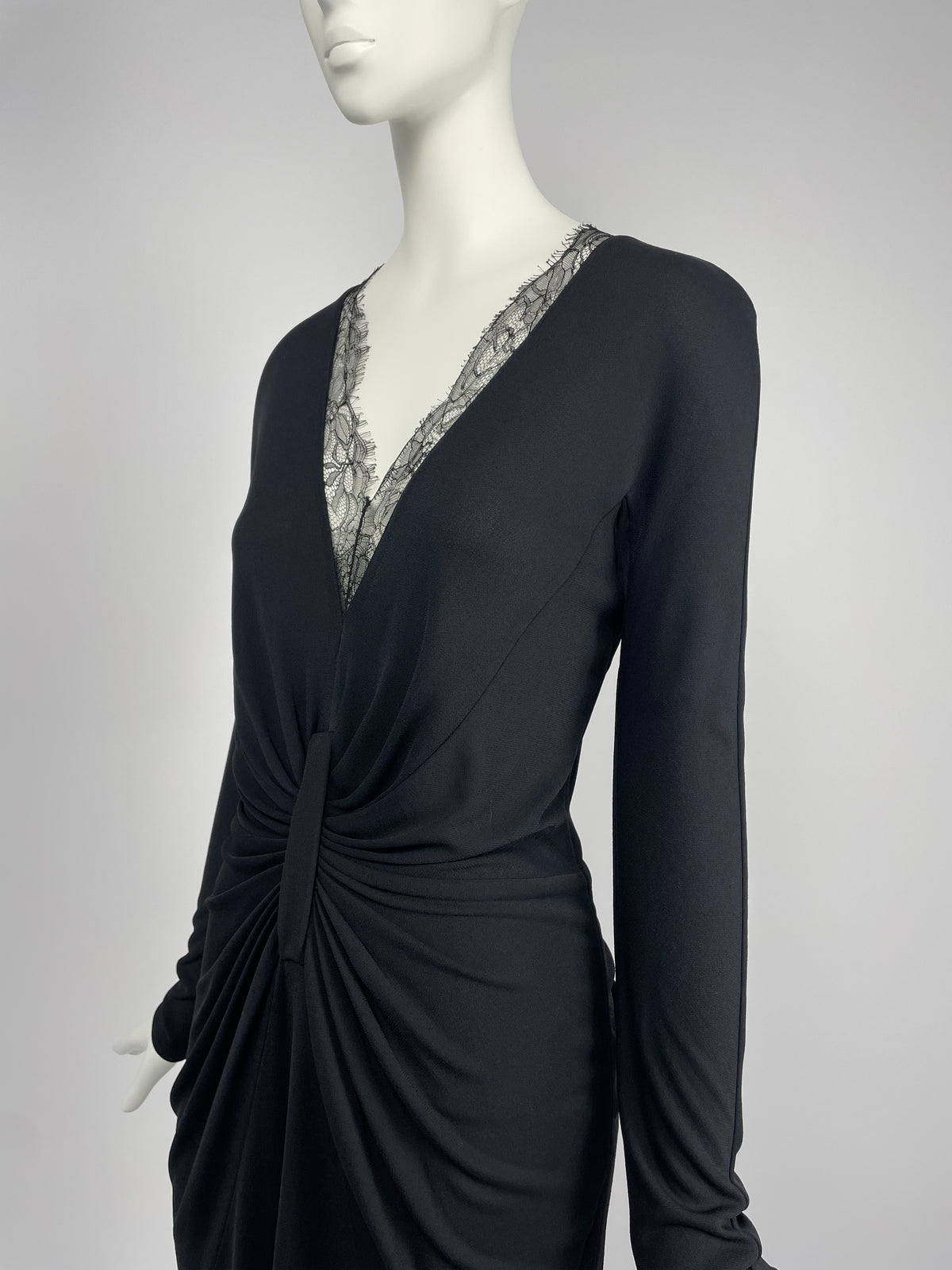 Dior by John Galliano F/W 2009 lace neckline dress