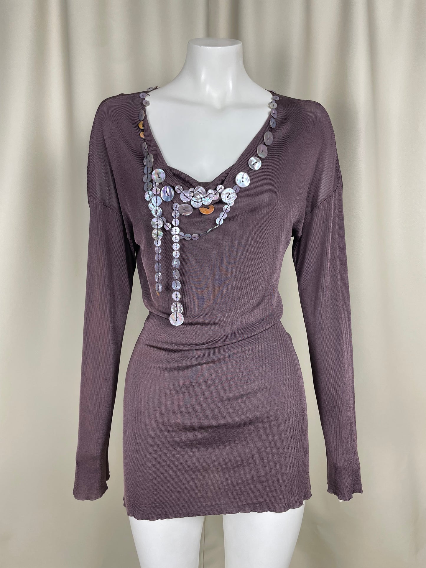 Jean Paul Gaultier S/S 2003 Mini Dress Pearls