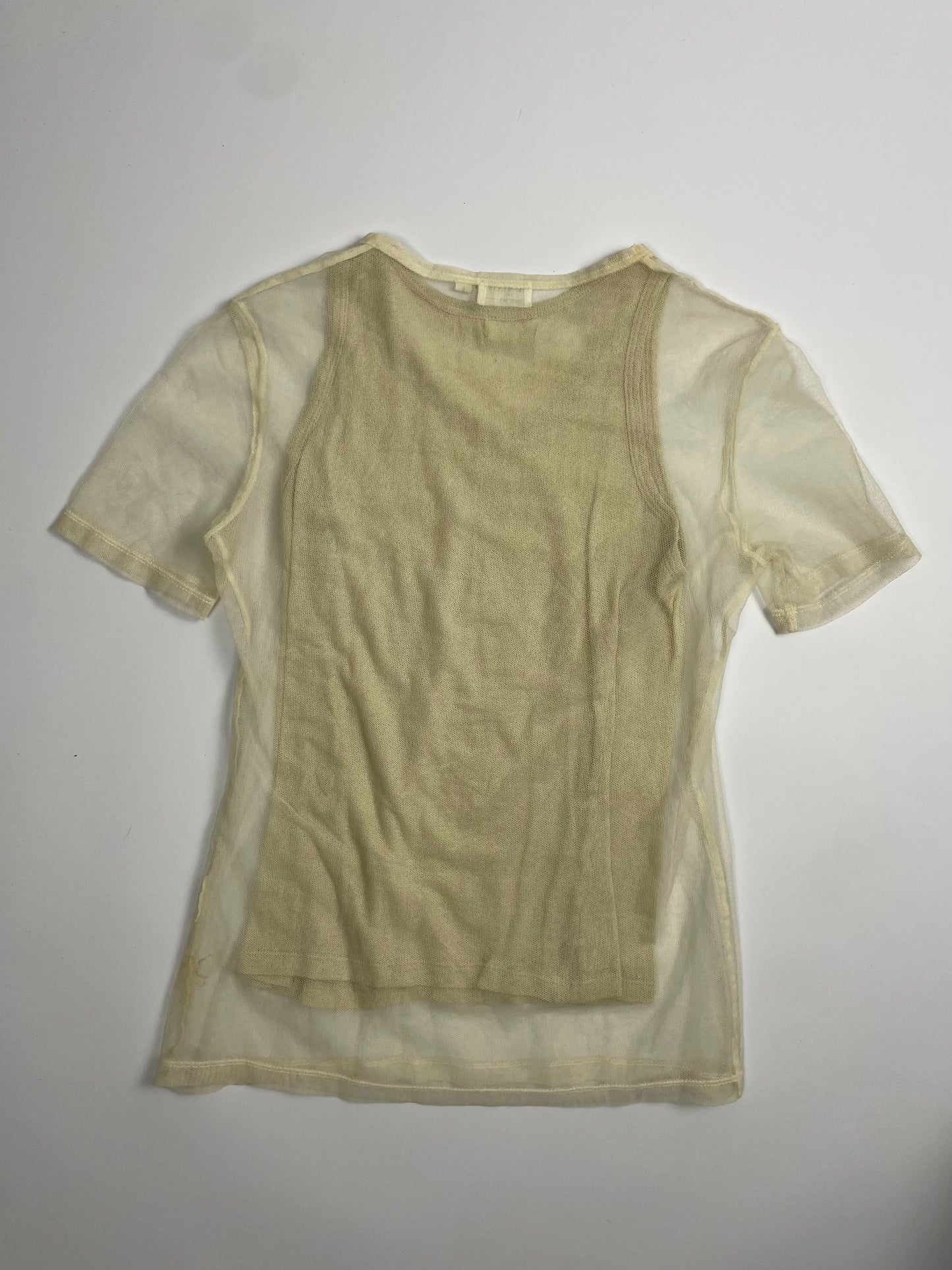 Helmut Lang S/S 1999 Mesh Twin Set