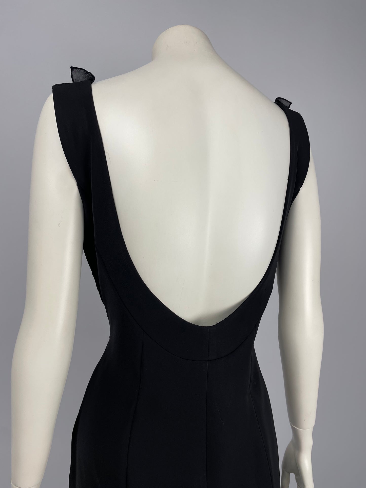 Blumarine 2000’s wide neckline dress