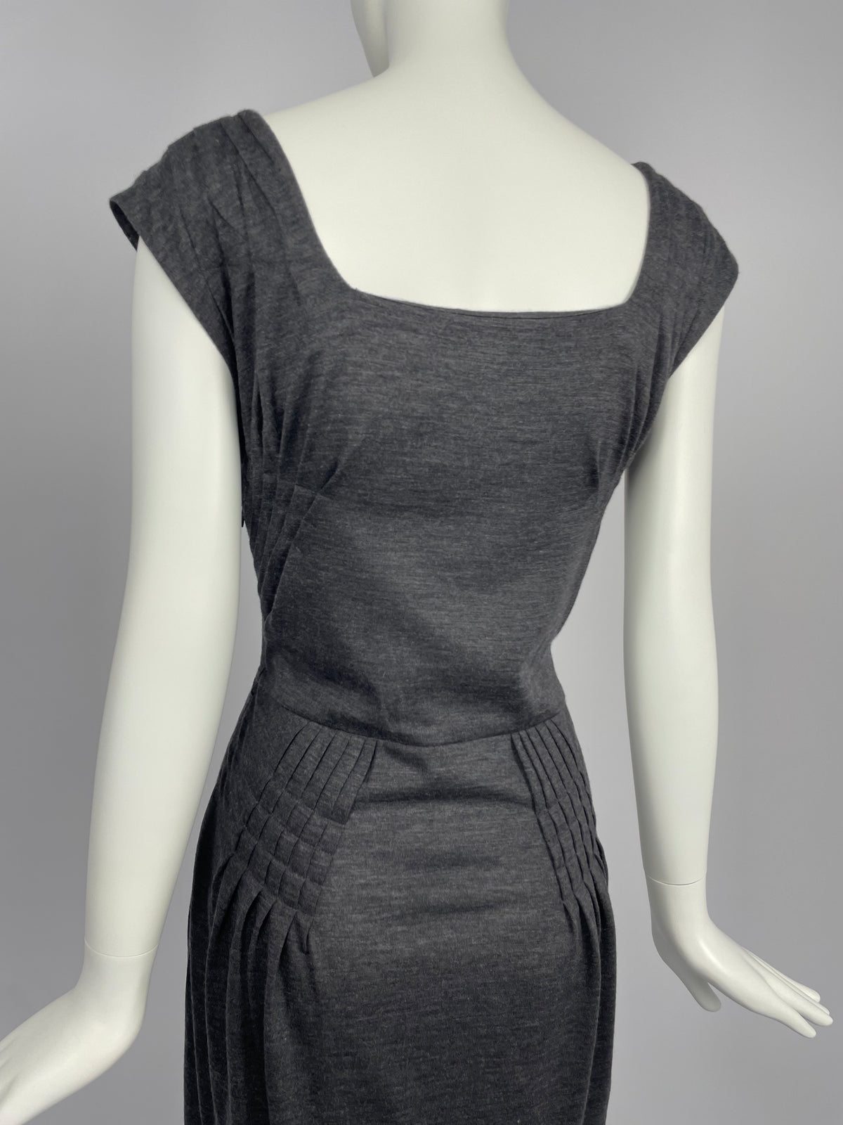 Dior by John Galliano F/W 2007 pleated maxi dress