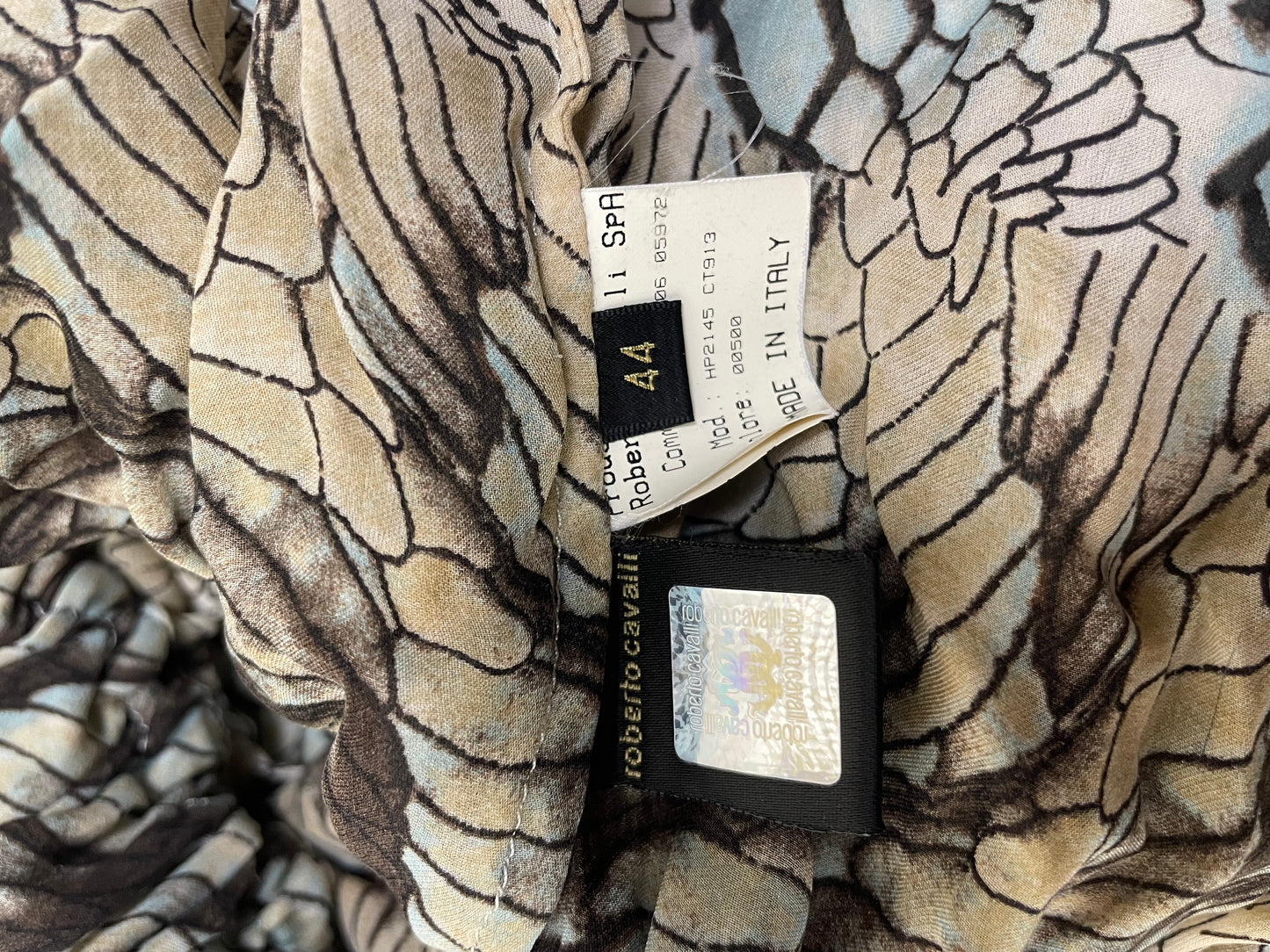 Roberto Cavalli Silk Blouse (M)
