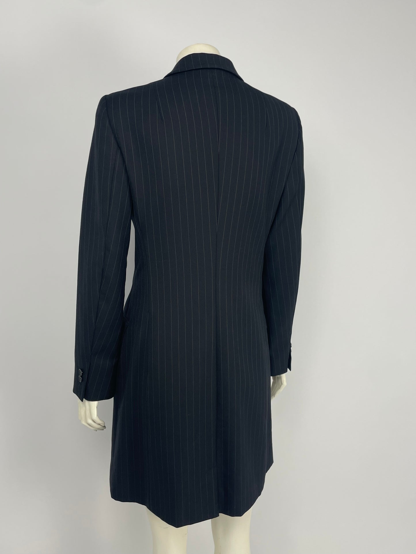 Dolce & Gabbana F/W 1997 Pinstripe Tailored Coat