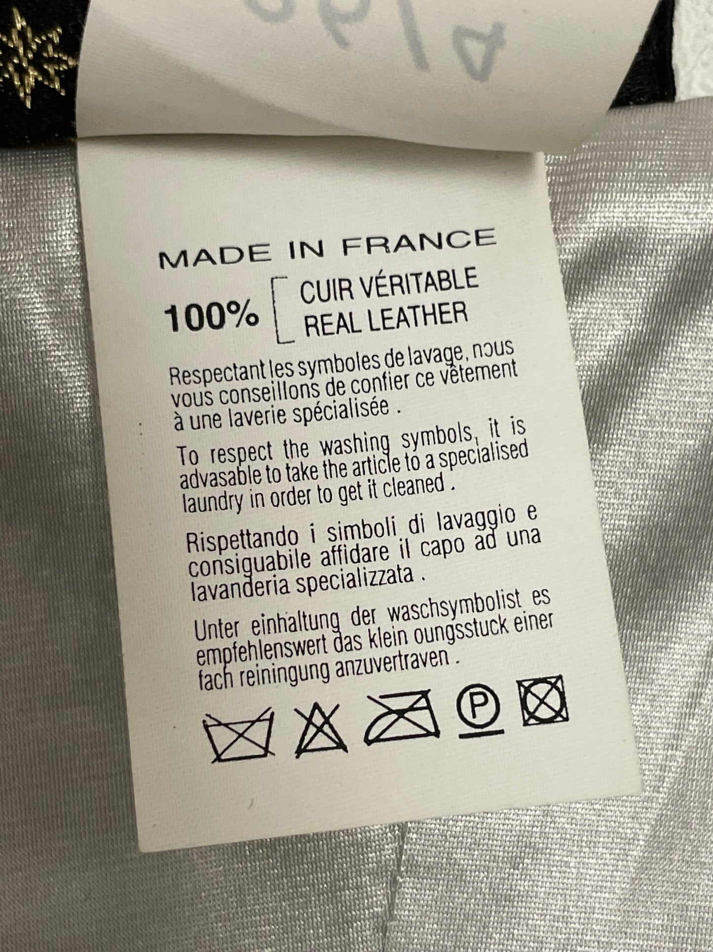 Plein Sud F/W 1991 Leather Bustier