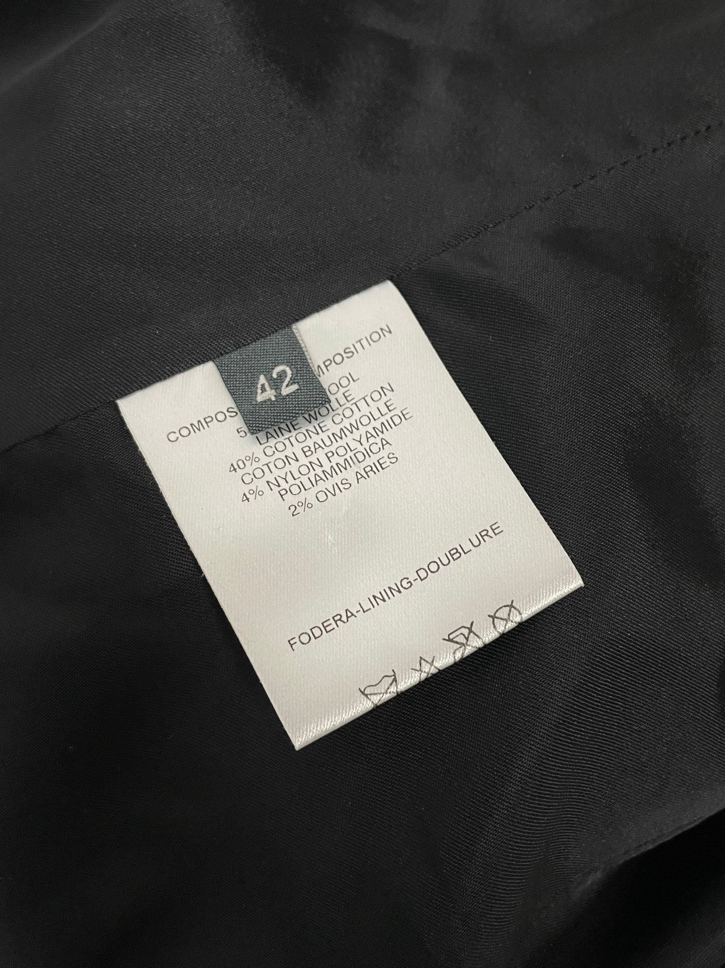 Alexander McQueen F/W 2003 Tweed Zipper blazer