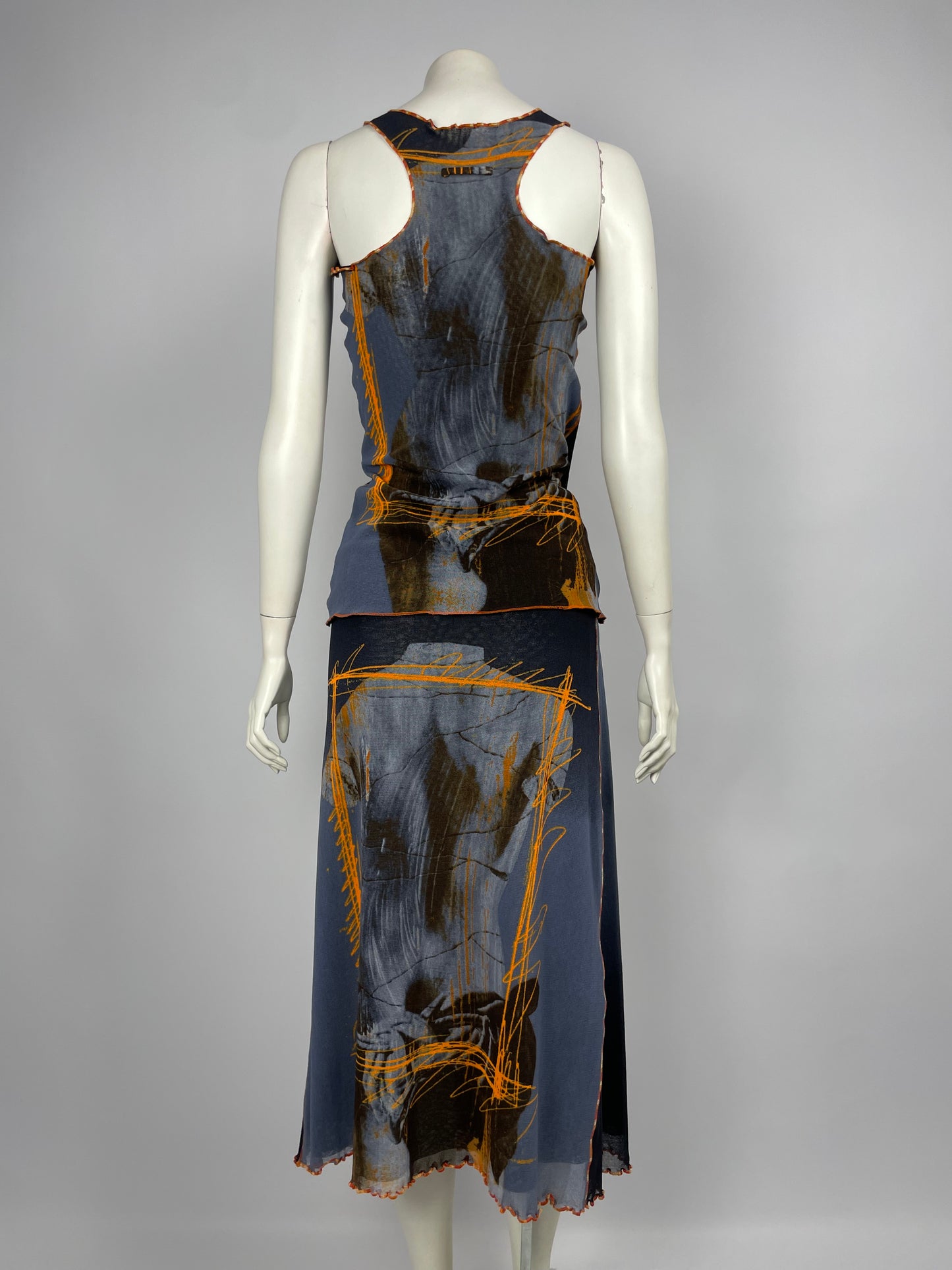 Jean Paul Gaultier S/S 1999 Venus Mesh Set