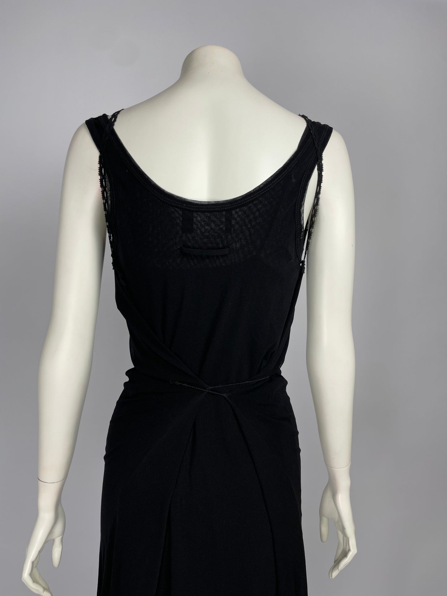 Jean Paul Gaultier Mesh Maxi Dress