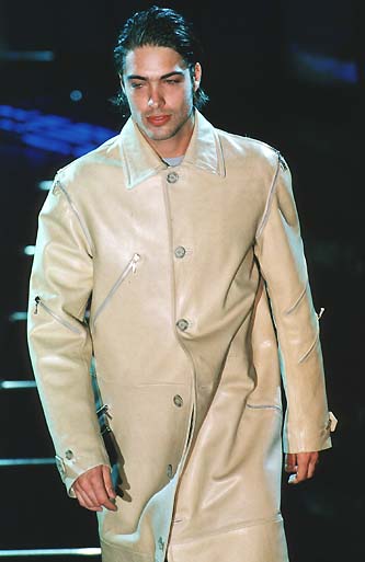 Gianni Versace Man F/W 1998 Soft Leather Coat