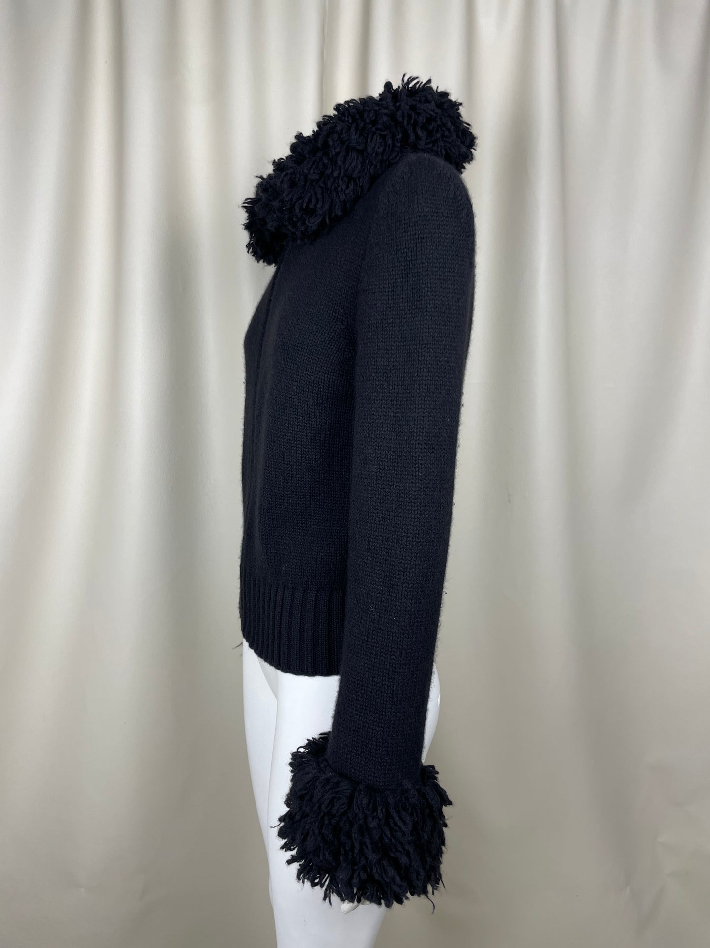 Celine 2010’s Cashmere Knit Jacket (L)