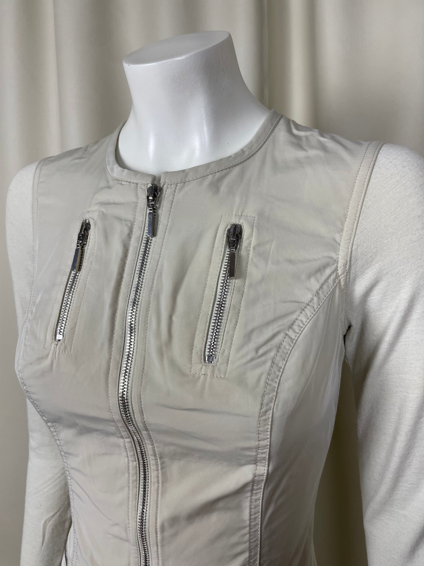 Plein Sud 1990’s Knit and Nylon Jacket (S)