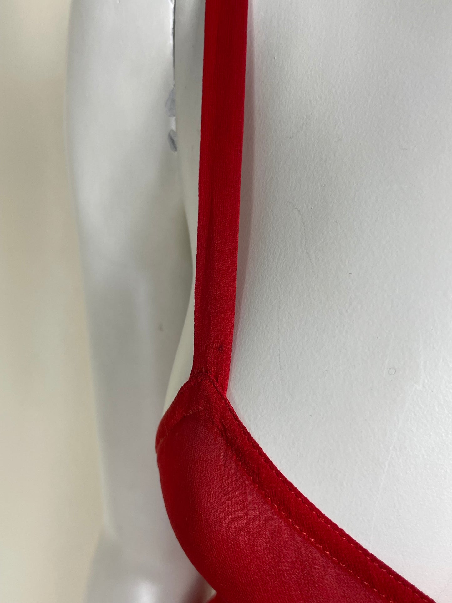 Saint Laurent by Tom Ford F/W 2003 Ruffle Maxi Dress (XS)