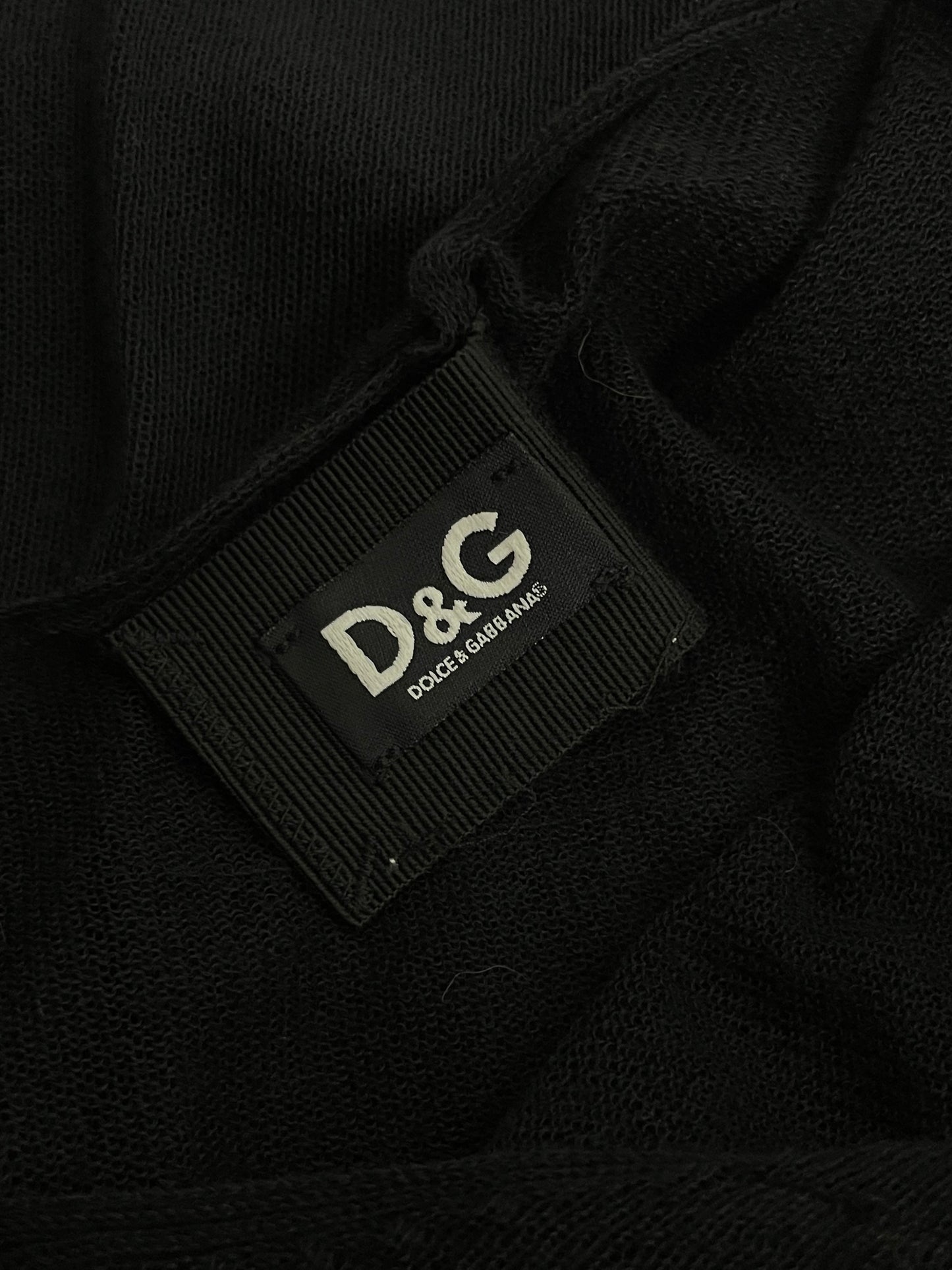 Dolce & Gabbana sheer mesh v neck dress