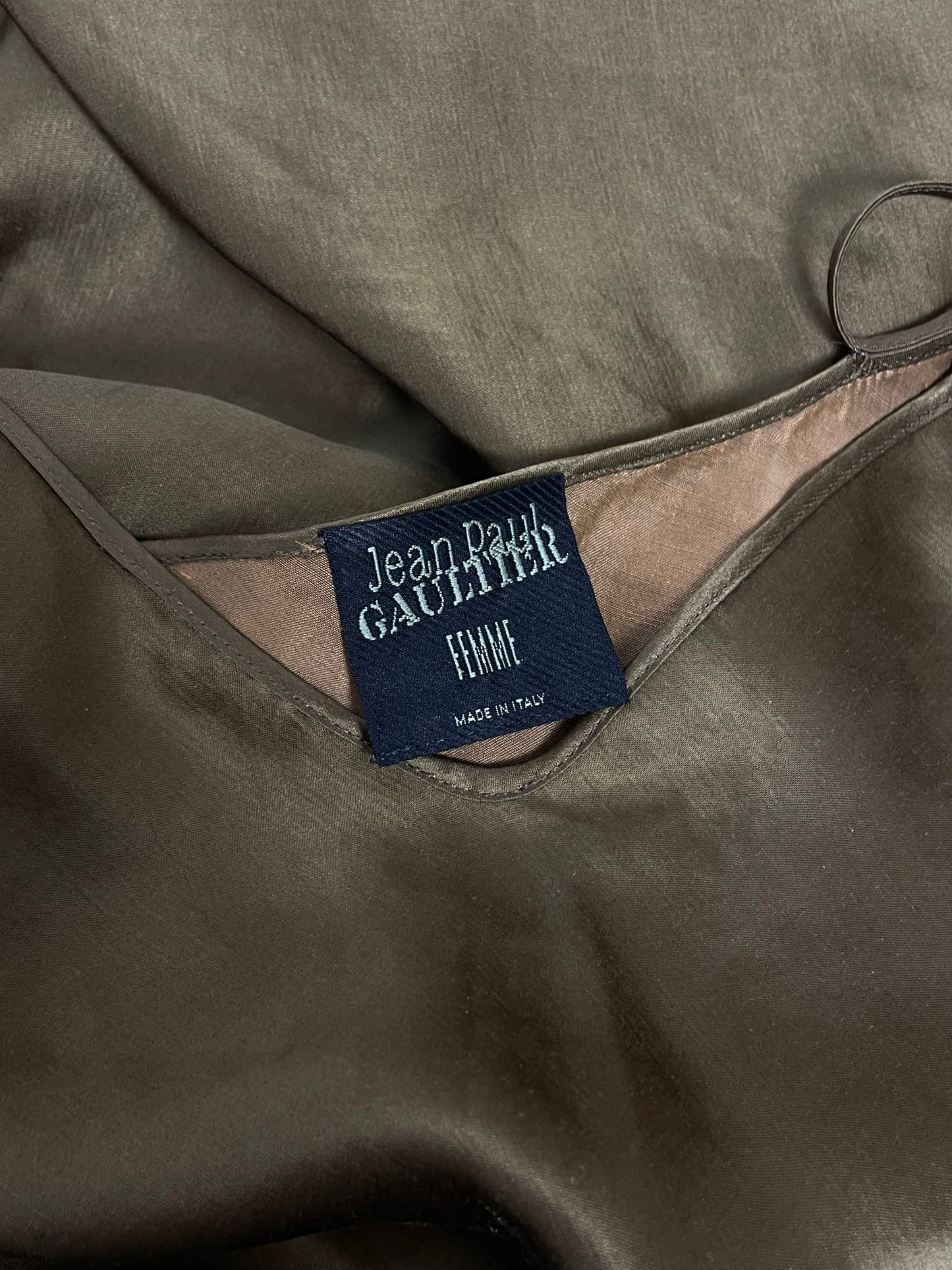 Jean Paul Gaultier 1990’s Satin gown