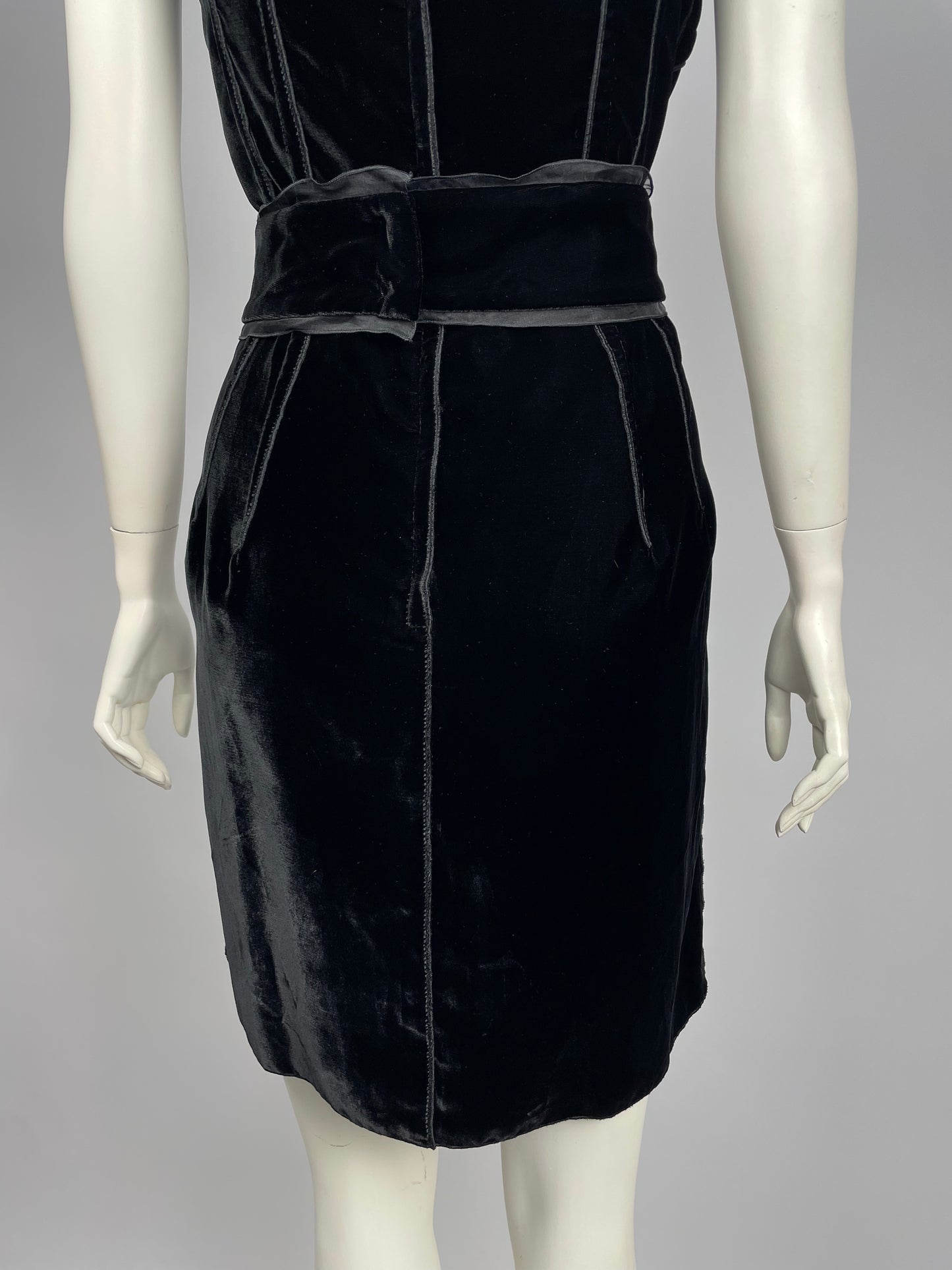 Dolce & Gabbana velvet dress