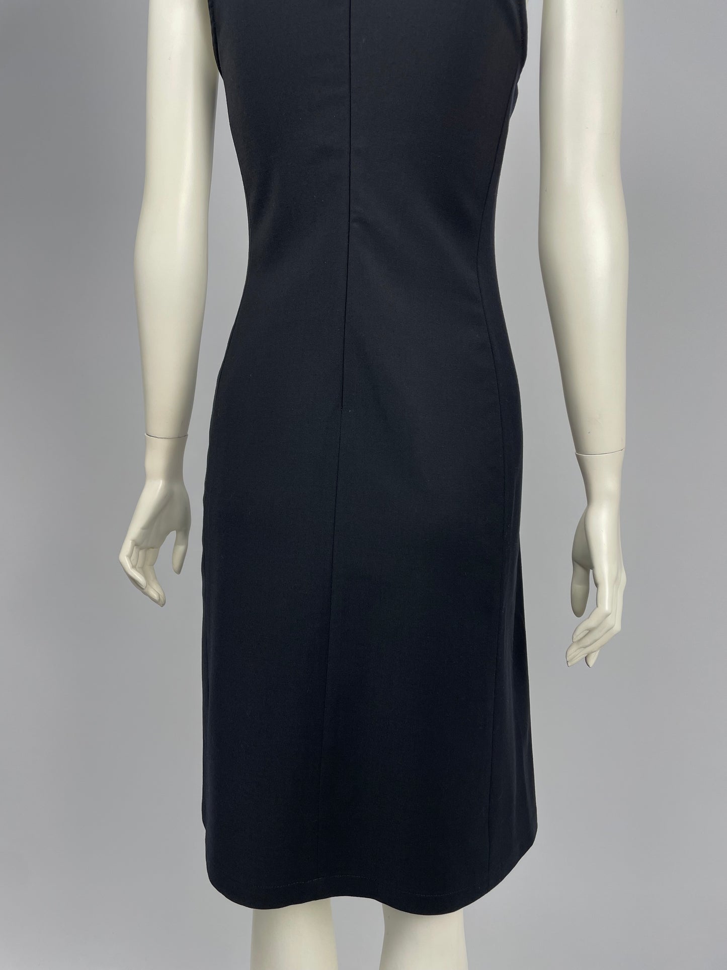 Gianni Versace 1990’s black sheath mini dress.
