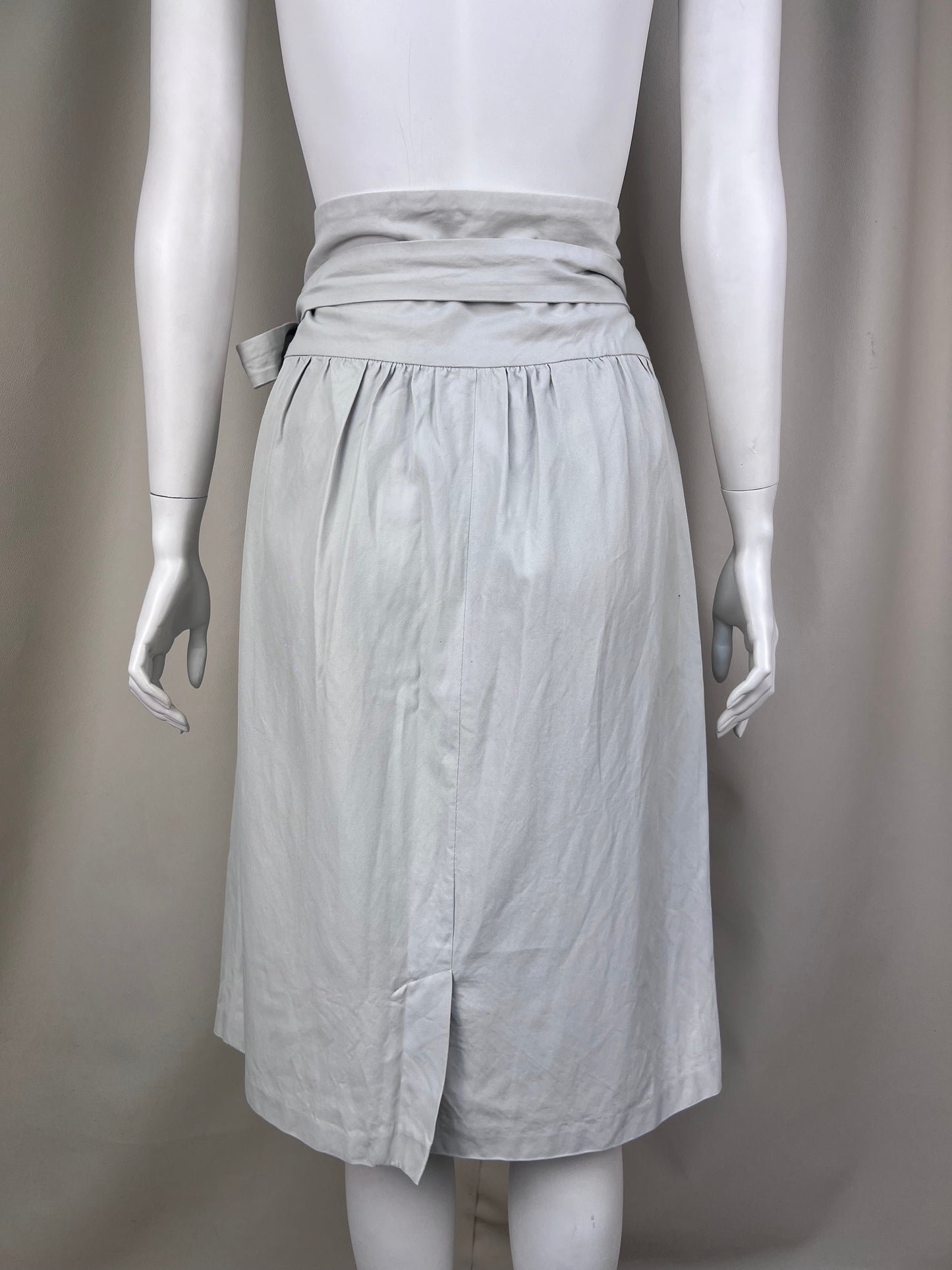 Dries Van Noten laced up midi skirt (L)