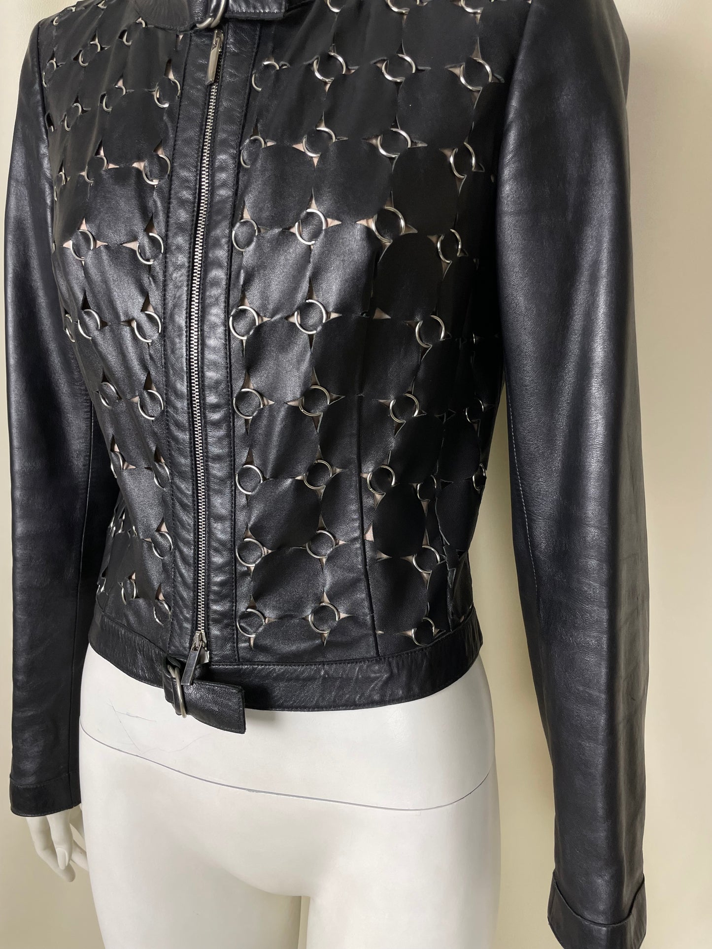 Paco Rabanne 1990’s Metal Rings Jacket (M)