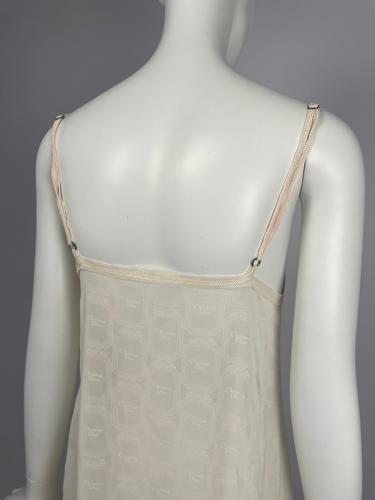 Dior 1990's Lingerie see trough dress